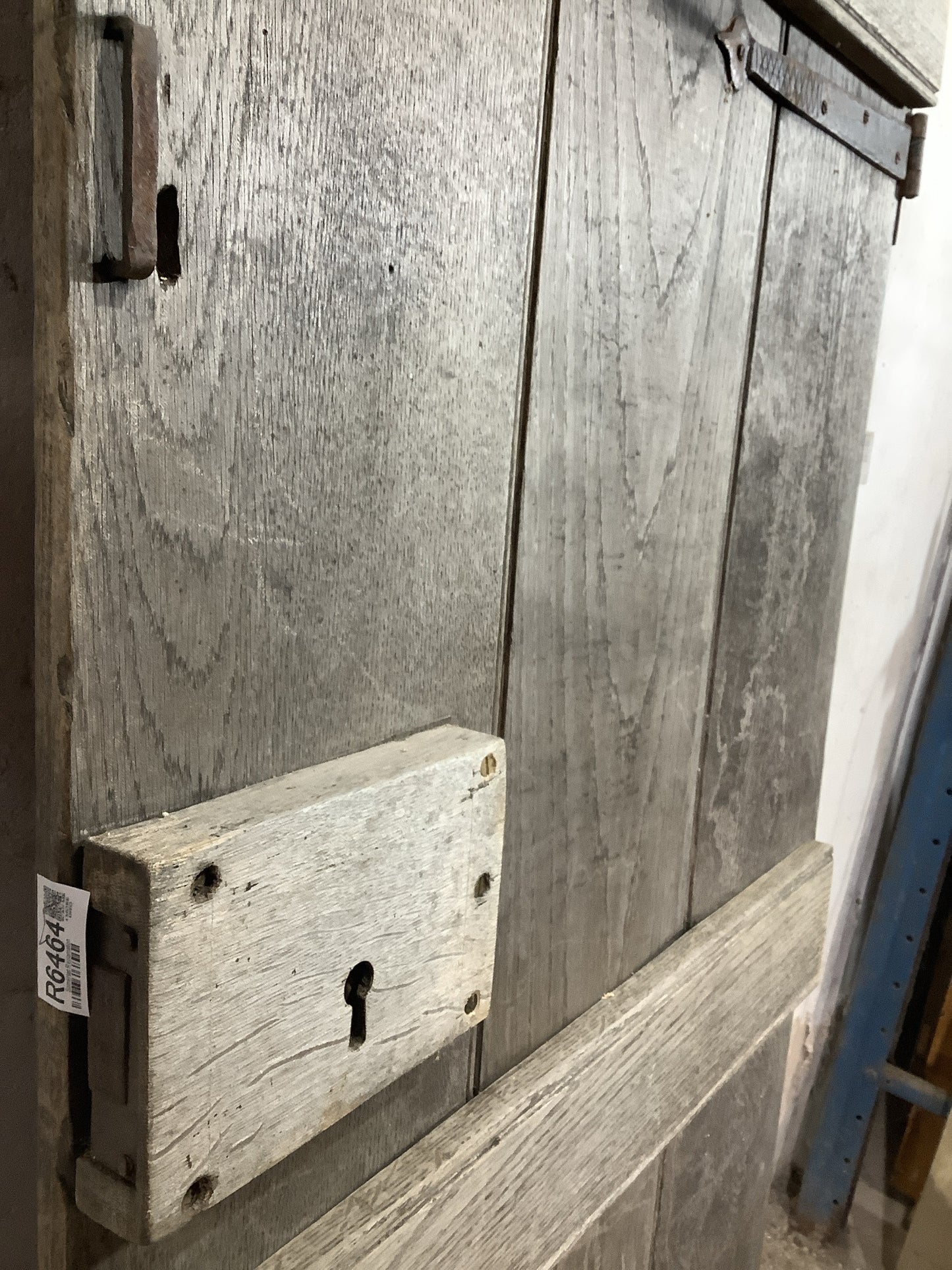10th Pic Old Internal Varnished  Oak Reclaimed Door