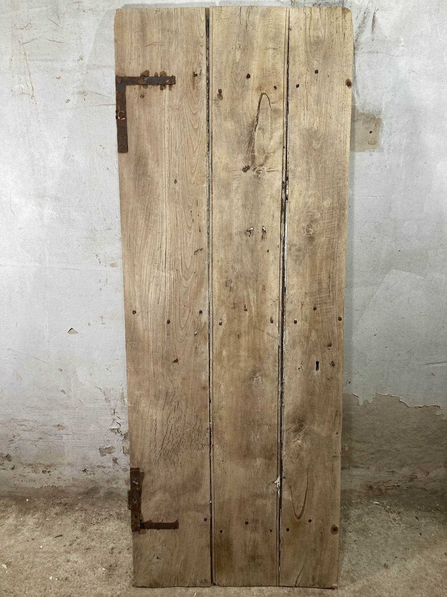 Main Picture Very Old Internal Stripped  Elm Reclaimed Door