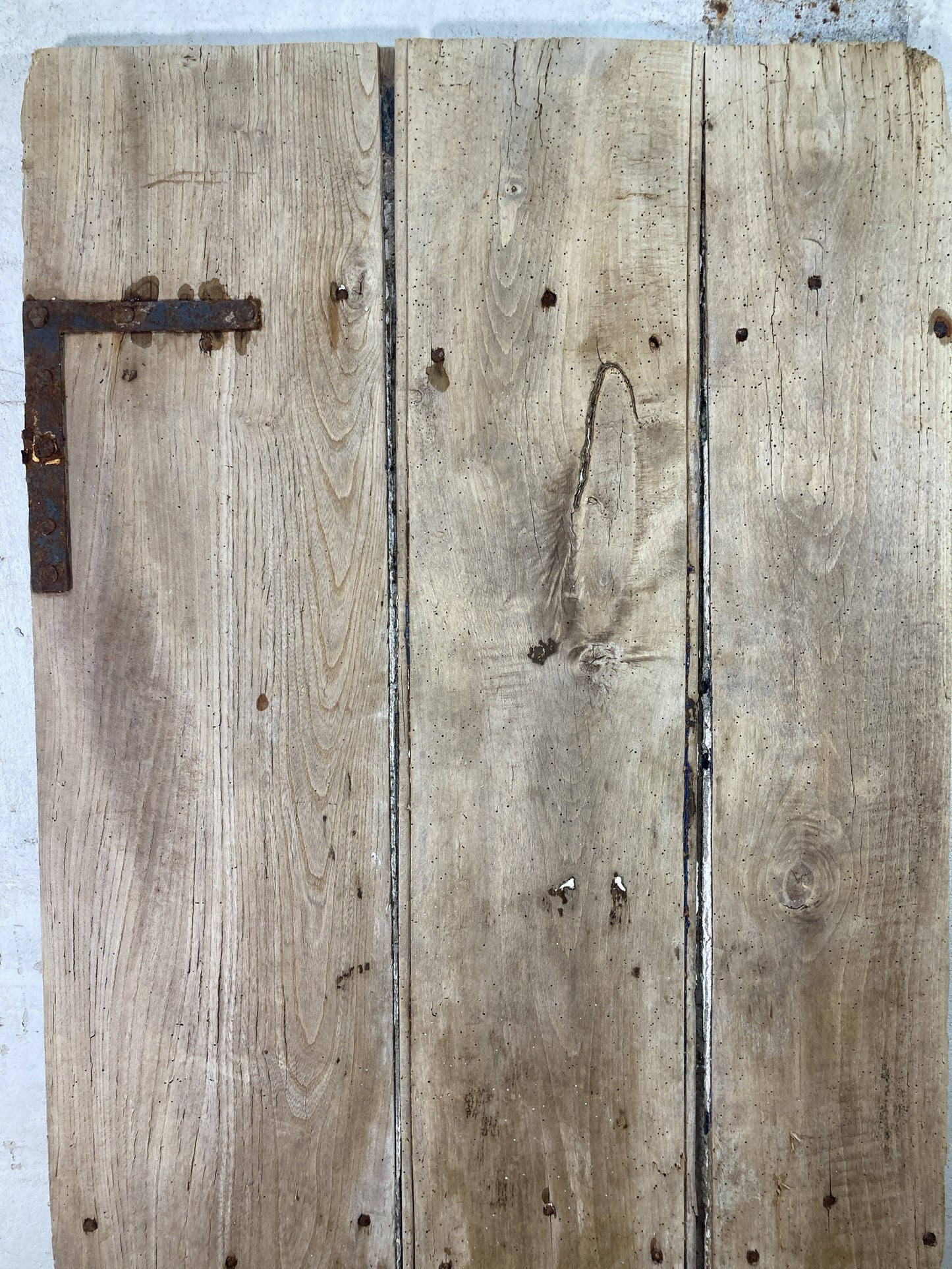 2nd Pic Very Old Internal Stripped  Elm Reclaimed Door