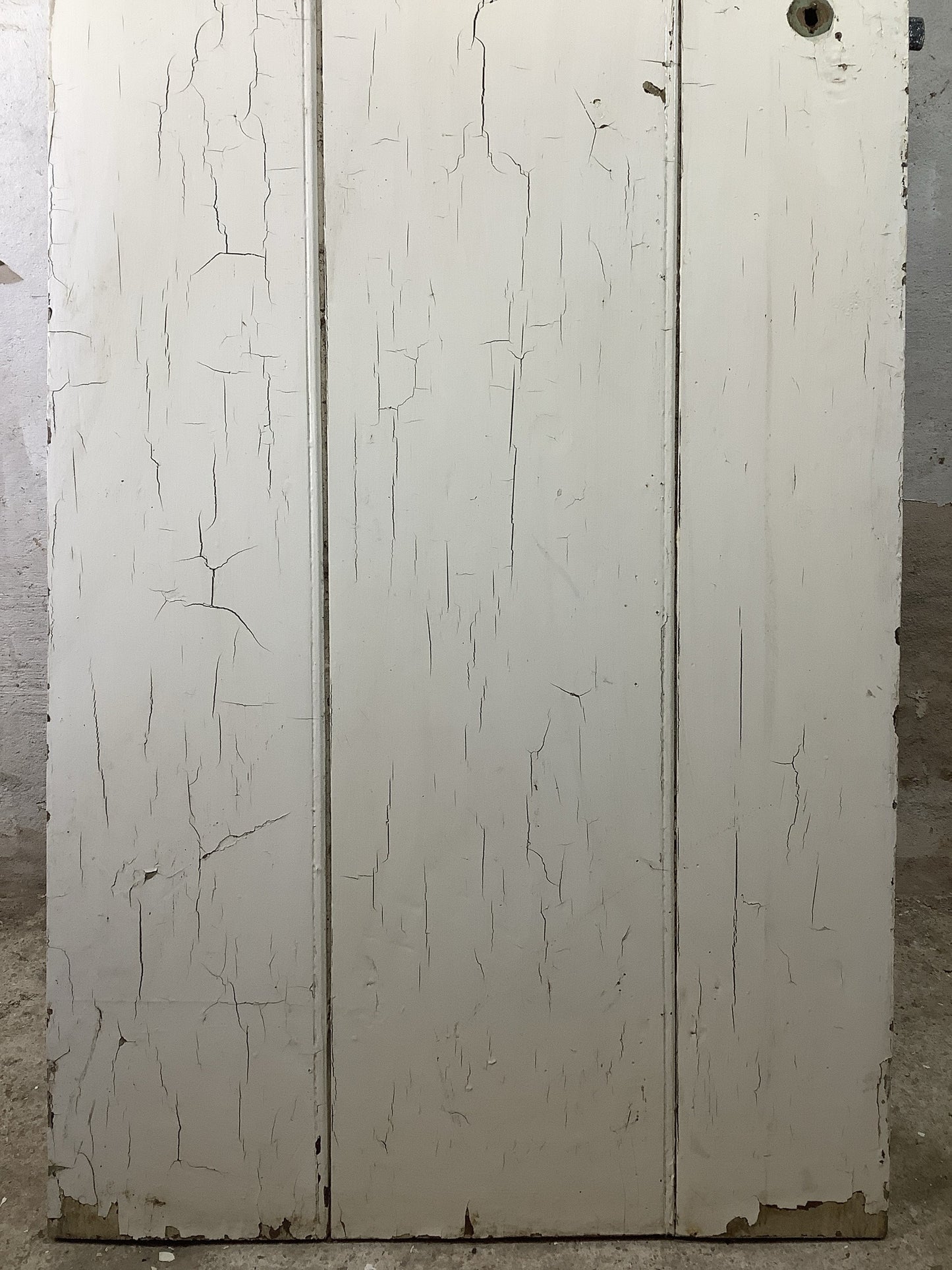 3rd Pic Very Old Internal Painted  Elm Reclaimed Door