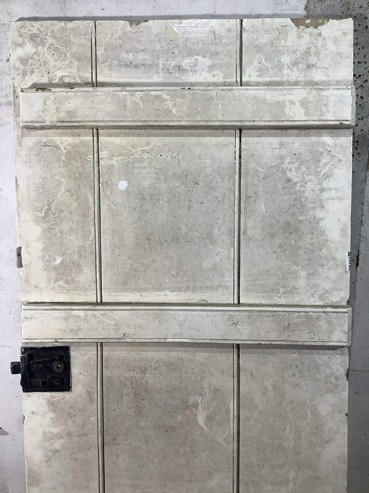 8th Pic Very Old Internal Painted  Elm Reclaimed Door