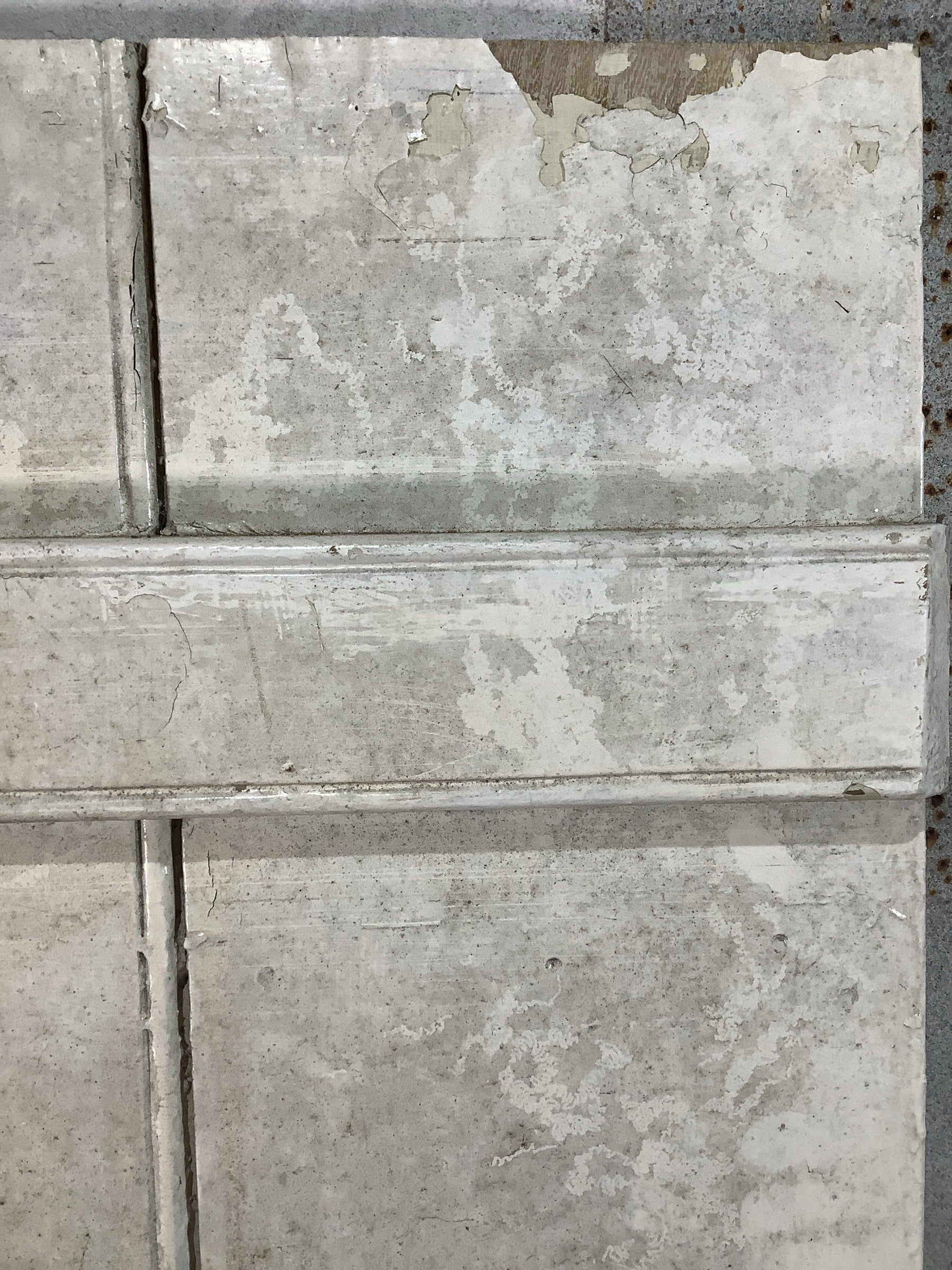 11th Pic Very Old Internal Painted  Elm Reclaimed Door