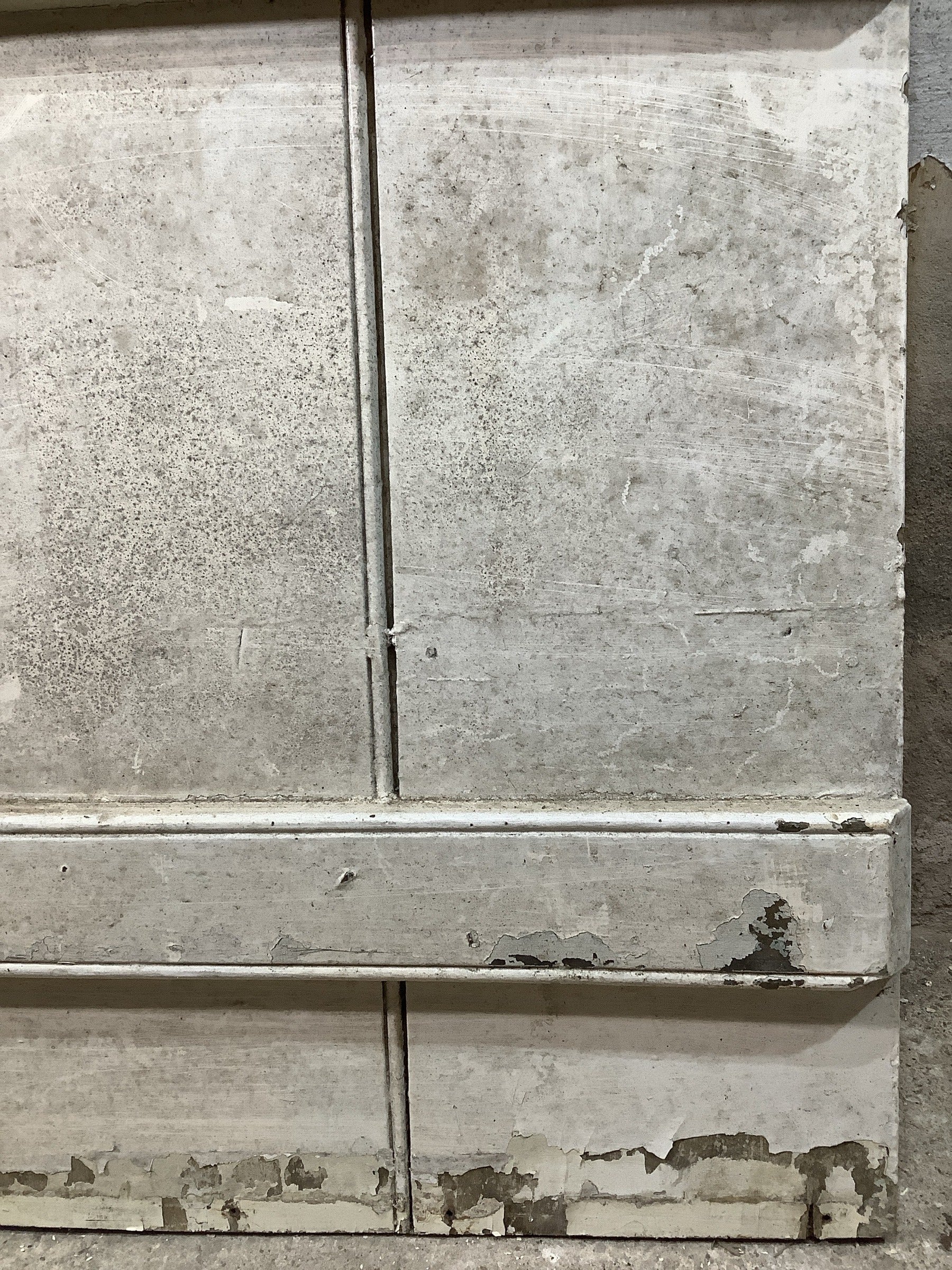 12th Pic Very Old Internal Painted  Elm Reclaimed Door