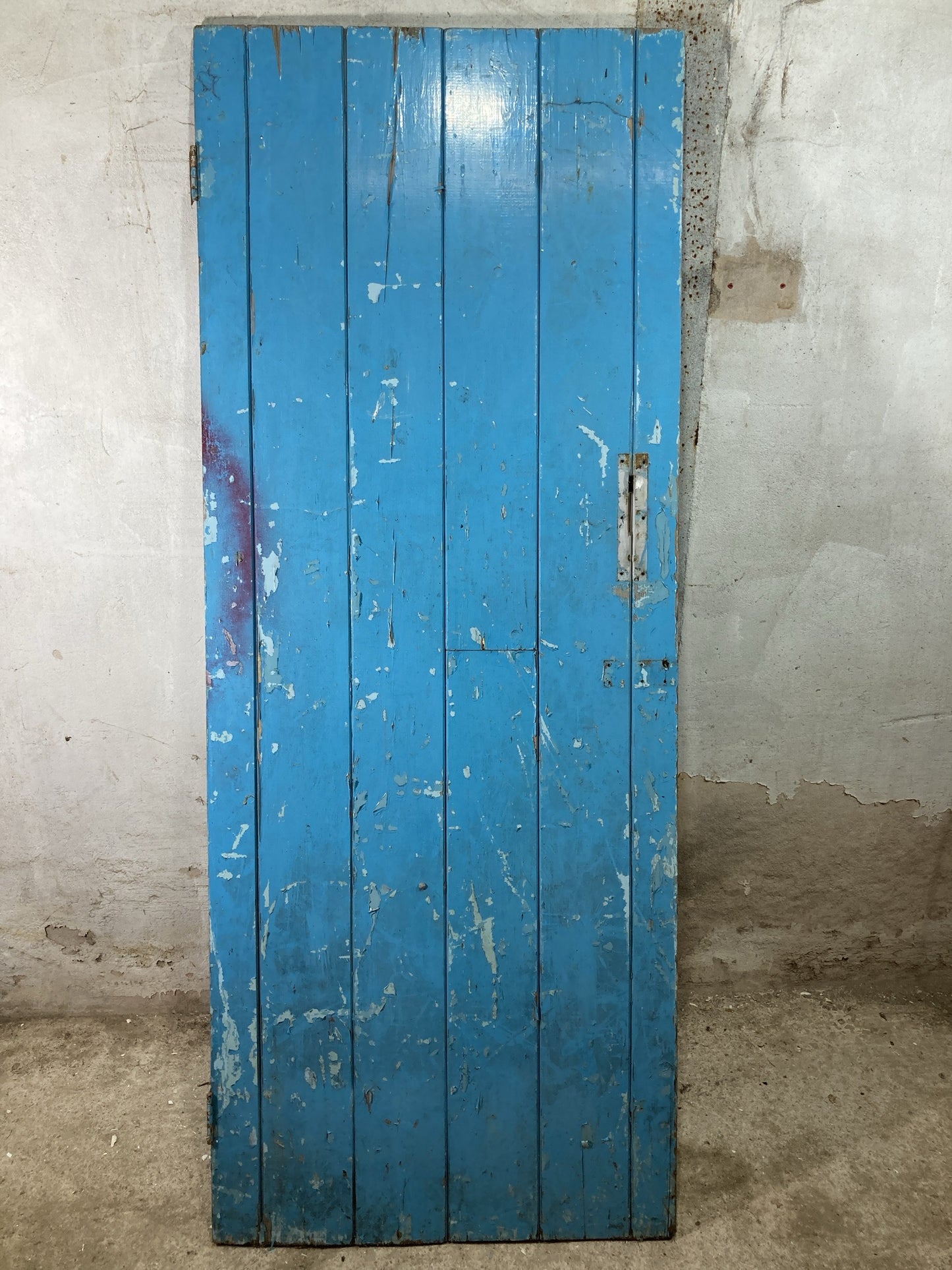 Main Picture Old Internal Painted  Pine Reclaimed Door