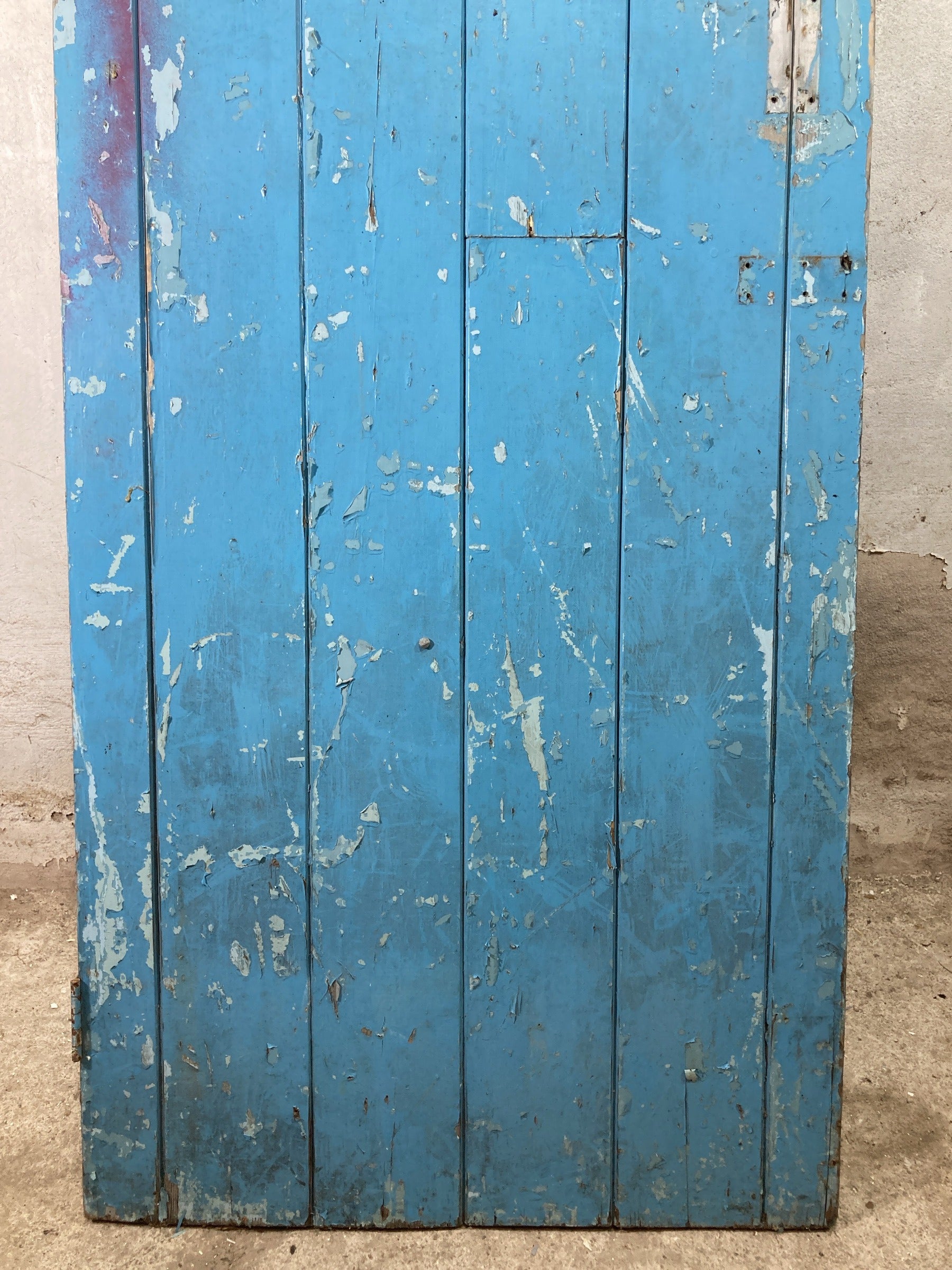 3rd Pic Old Internal Painted  Pine Reclaimed Door