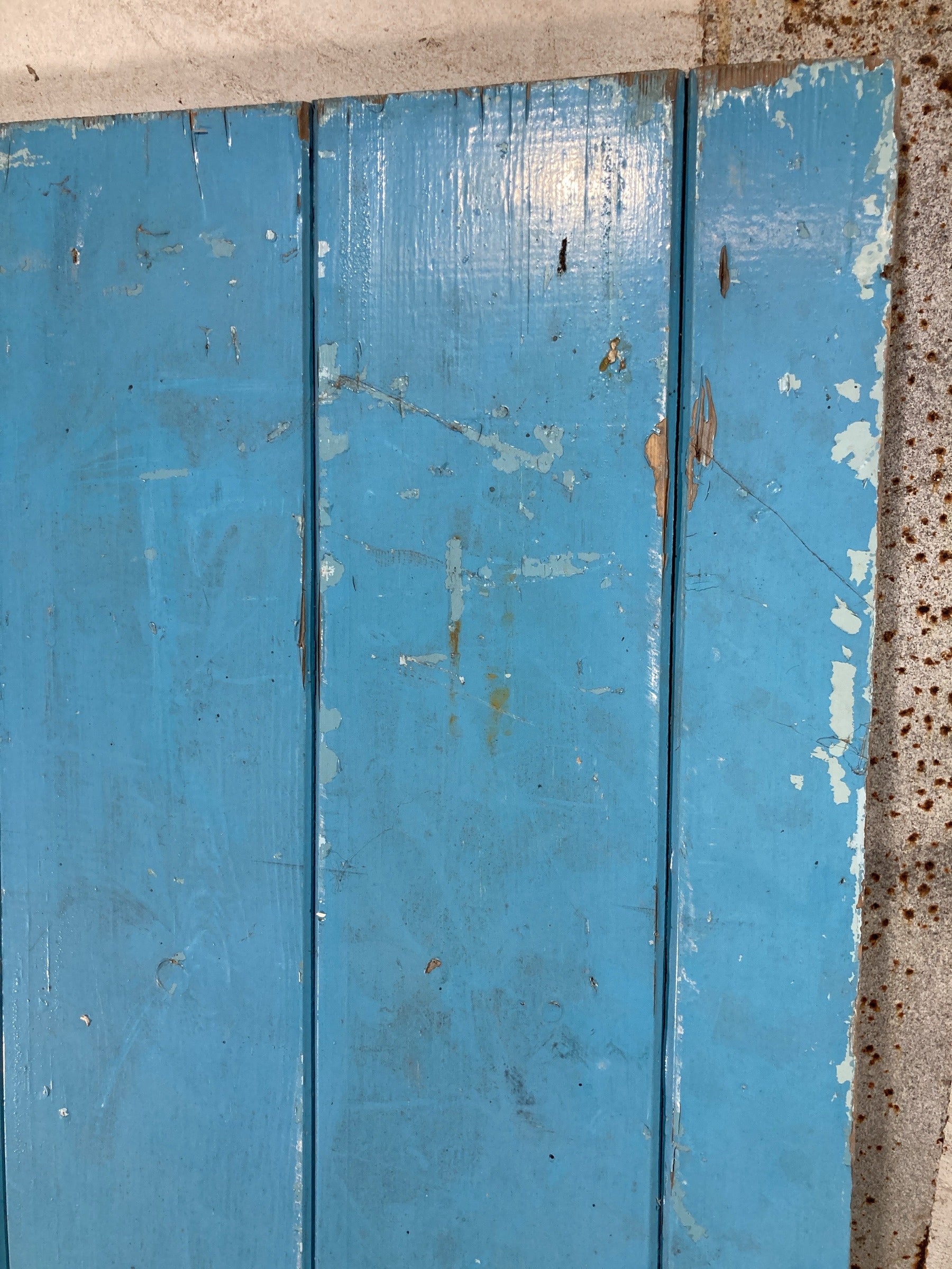 4th Pic Old Internal Painted  Pine Reclaimed Door