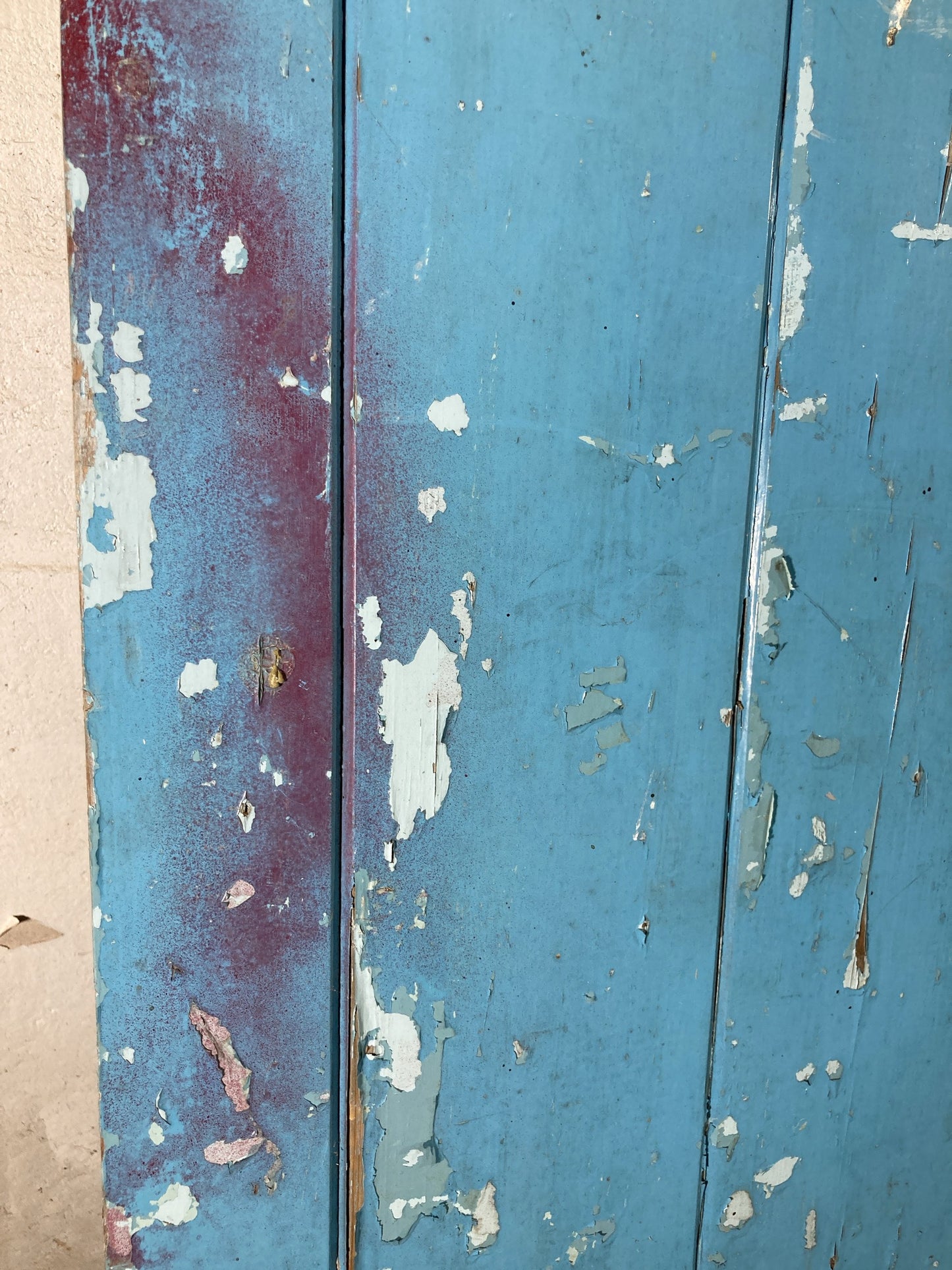 6th Pic Old Internal Painted  Pine Reclaimed Door