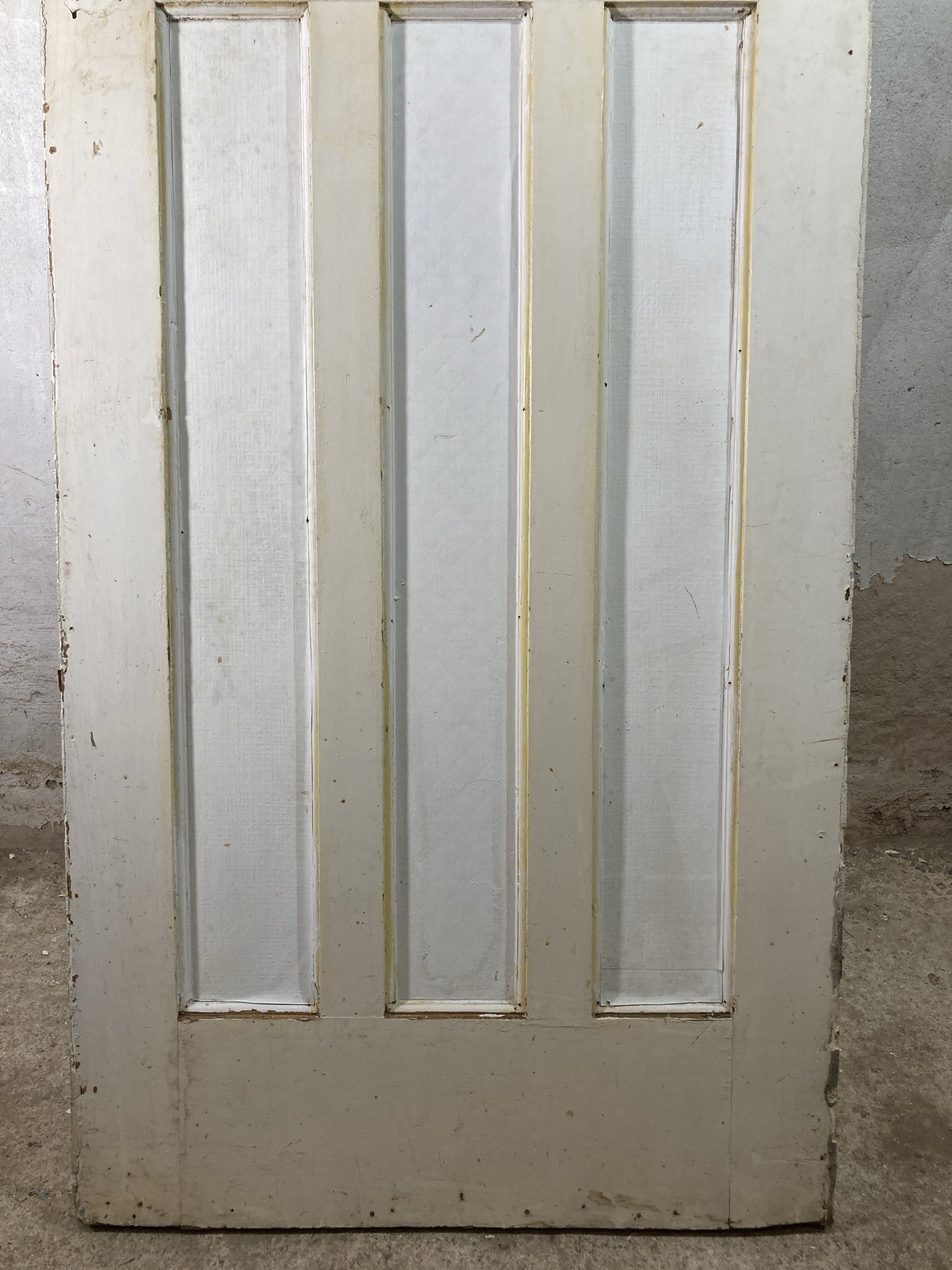 9th Pic 1930s Internal Painted  Pitch Pine Reclaimed Door