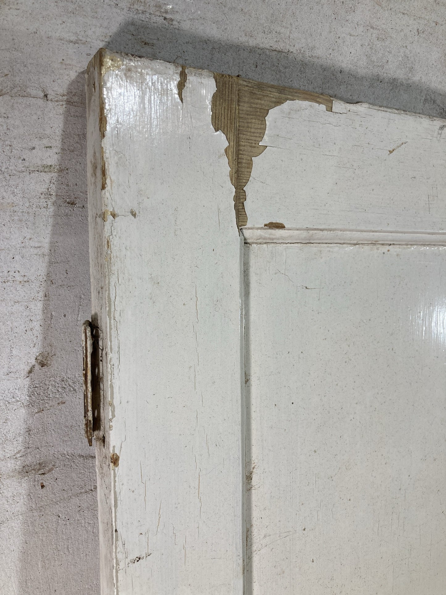 6th Pic 1930s Internal Painted  Pitch Pine Reclaimed Door