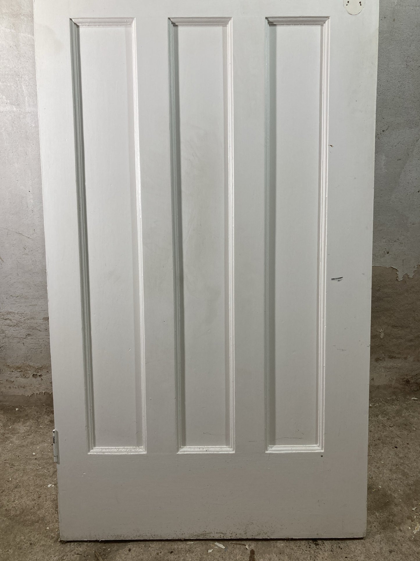 3rd Pic 1930s Internal Painted  Pitch Pine Reclaimed Door