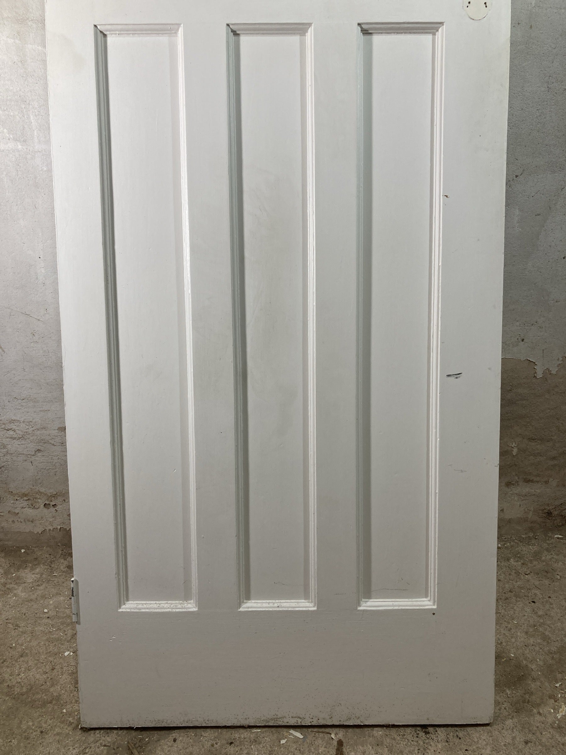 3rd Pic 1930s Internal Painted  Pitch Pine Reclaimed Door