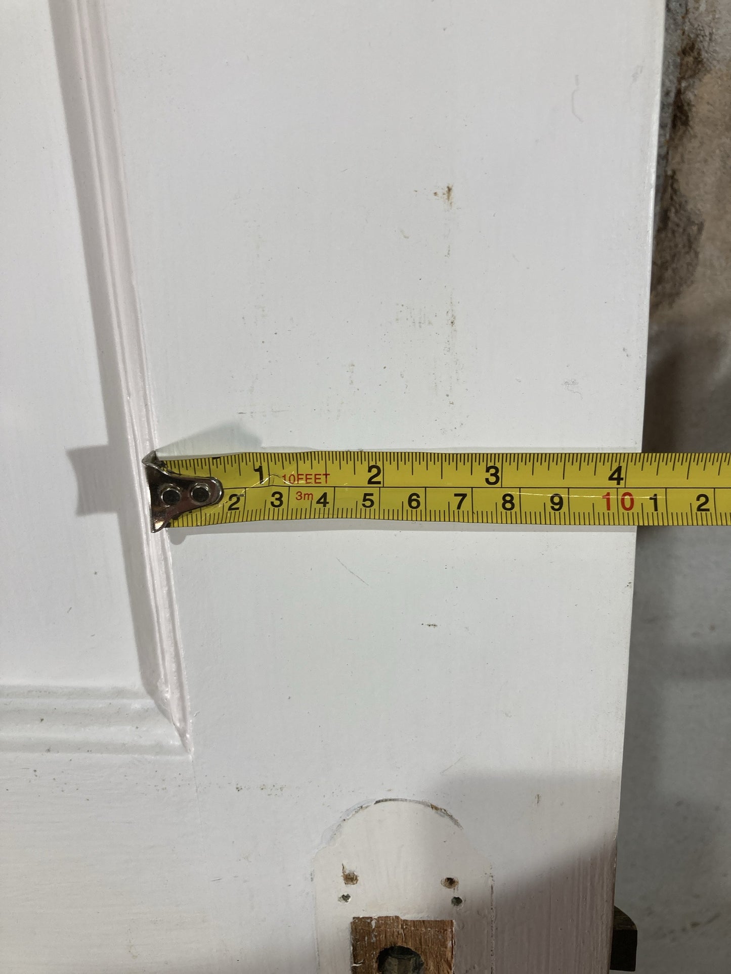 6th Pic 1930s Internal Painted  Pitch Pine Reclaimed Door