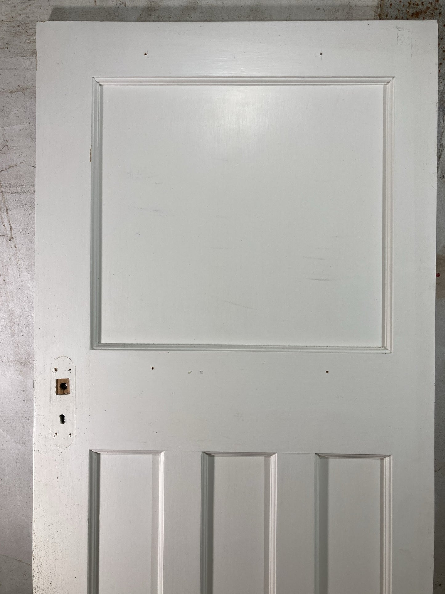 8th Pic 1930s Internal Painted  Pitch Pine Reclaimed Door