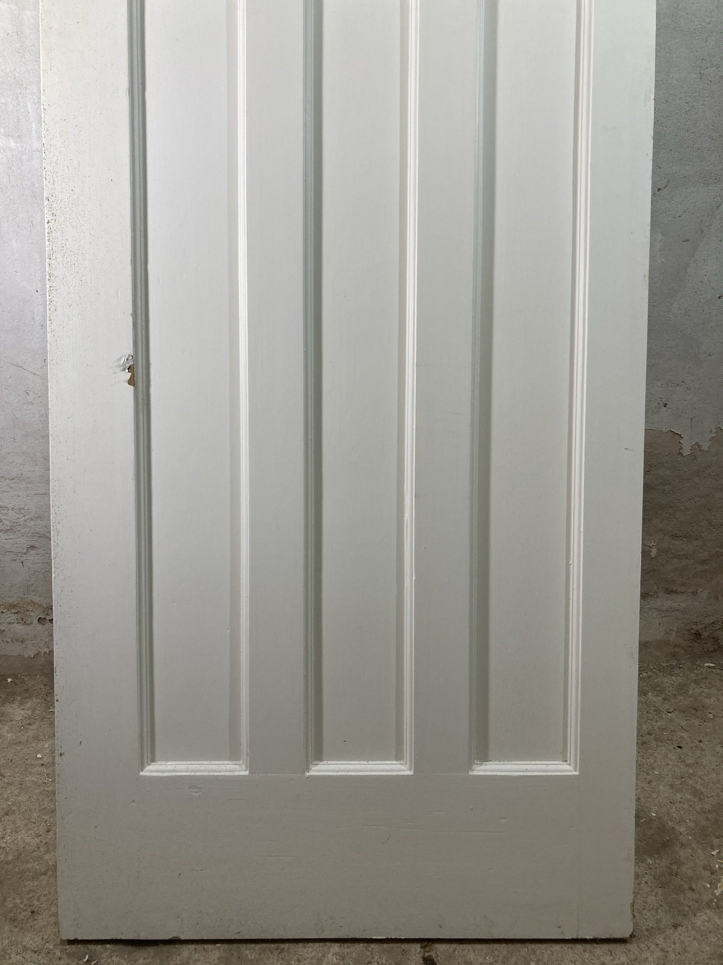 9th Pic 1930s Internal Painted  Pitch Pine Reclaimed Door