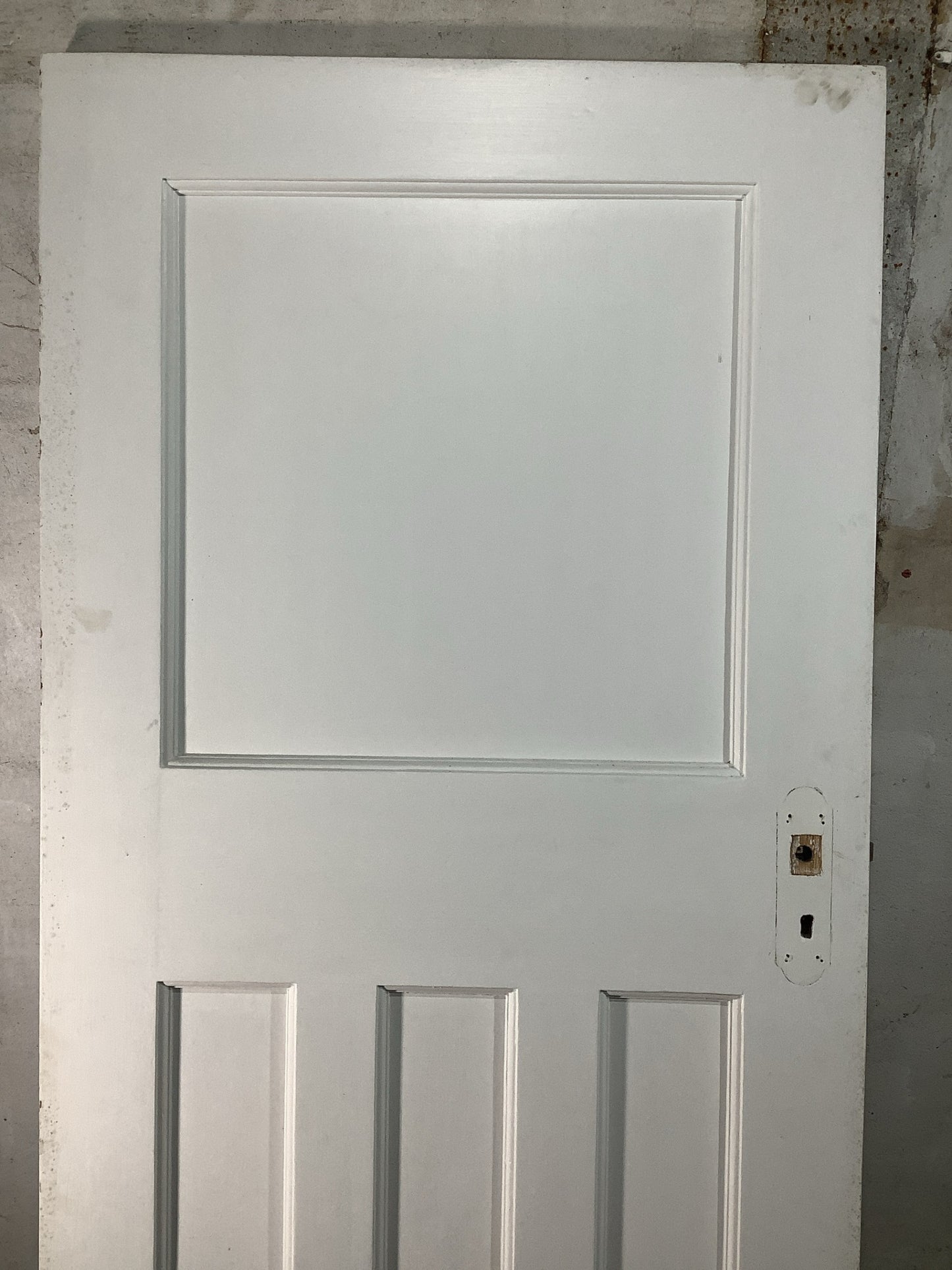 2nd Pic 1930s Internal Painted  Pitch Pine Reclaimed Door