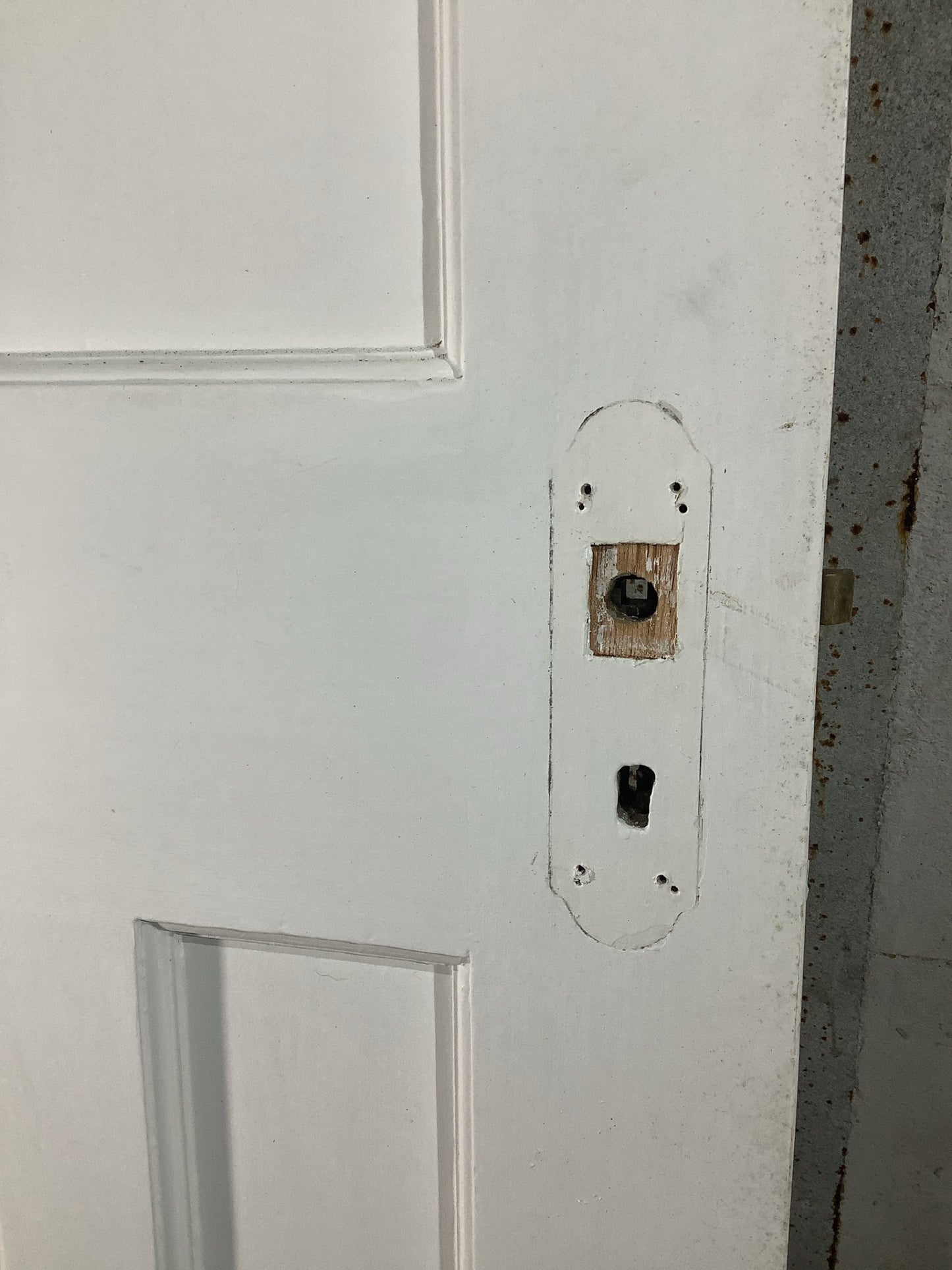 5th Pic 1930s Internal Painted  Pitch Pine Reclaimed Door