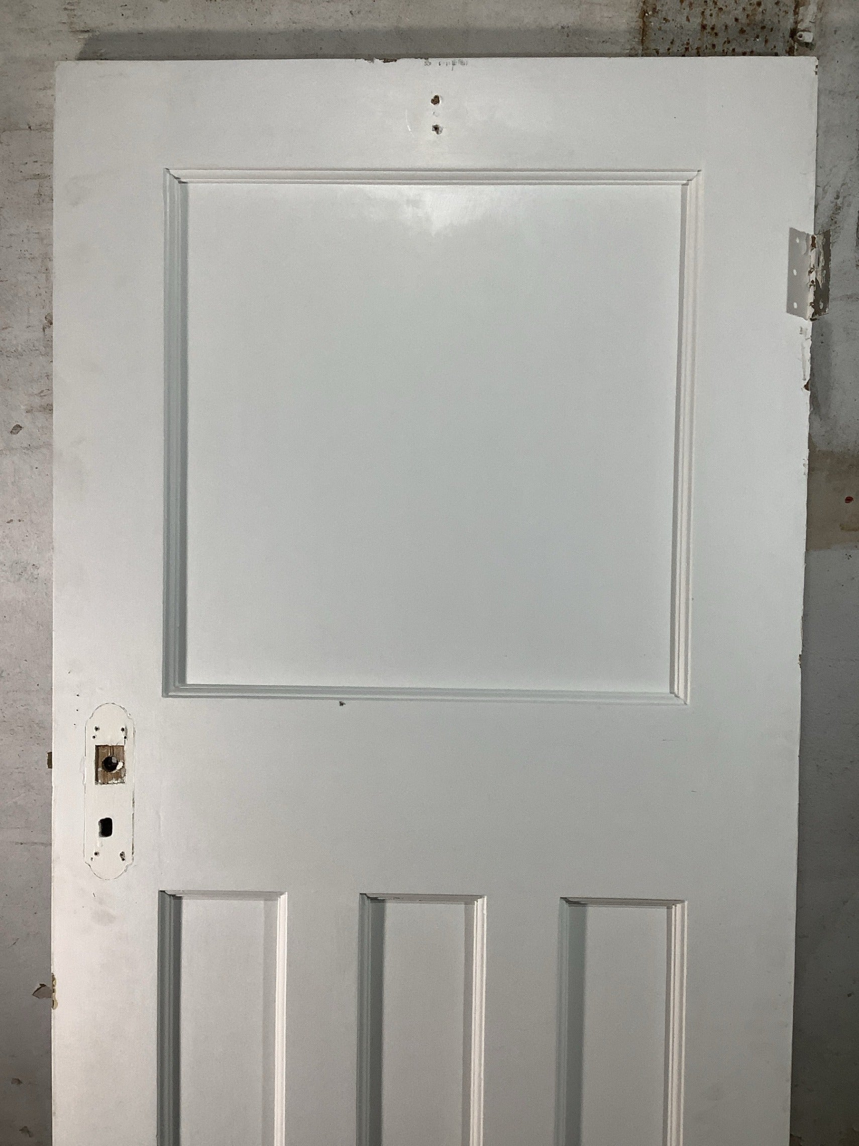 8th Pic 1930s Internal Painted  Pitch Pine Reclaimed Door