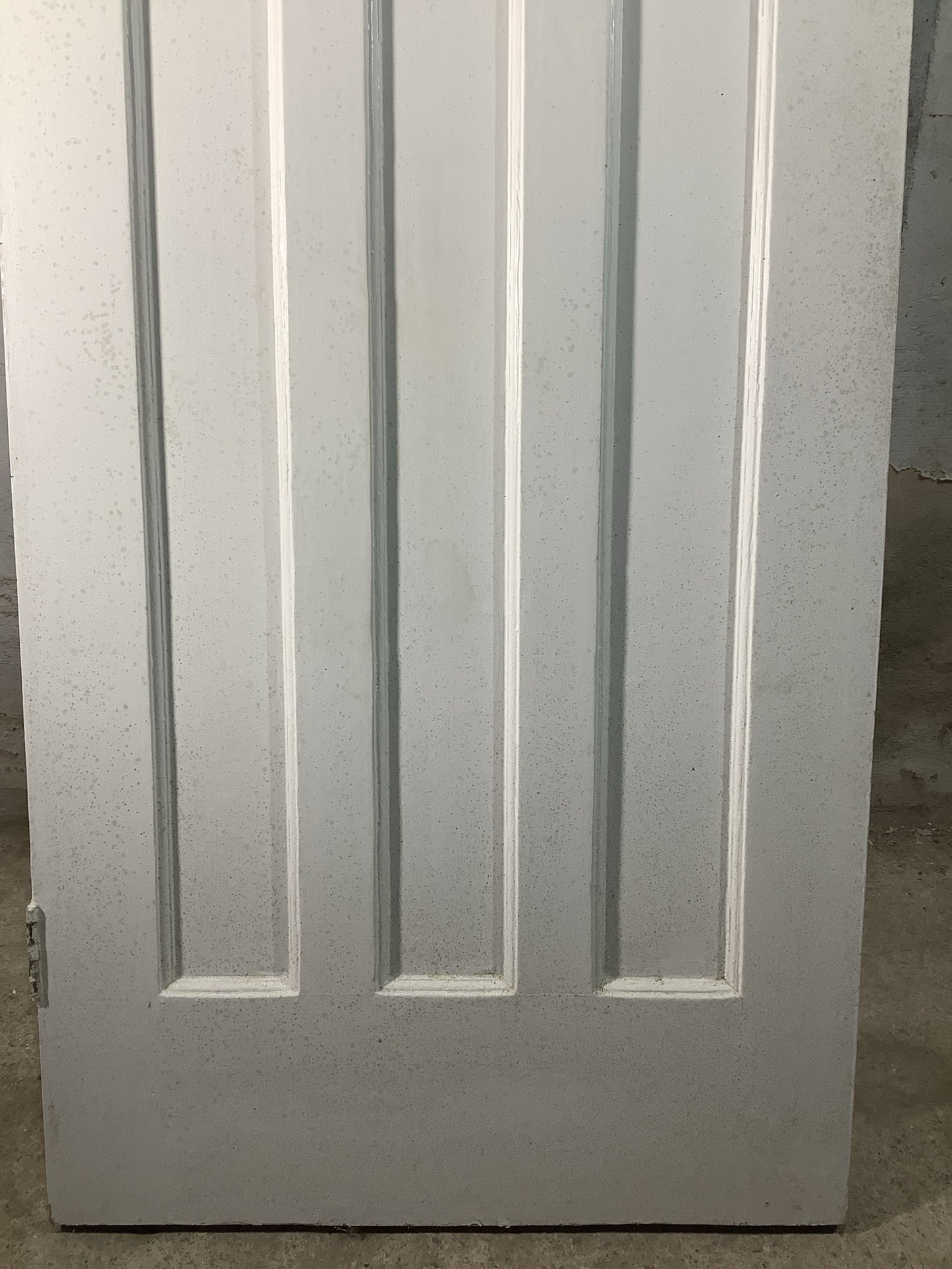 3rd Pic 1930s Internal Painted  Pitch Pine Reclaimed Door