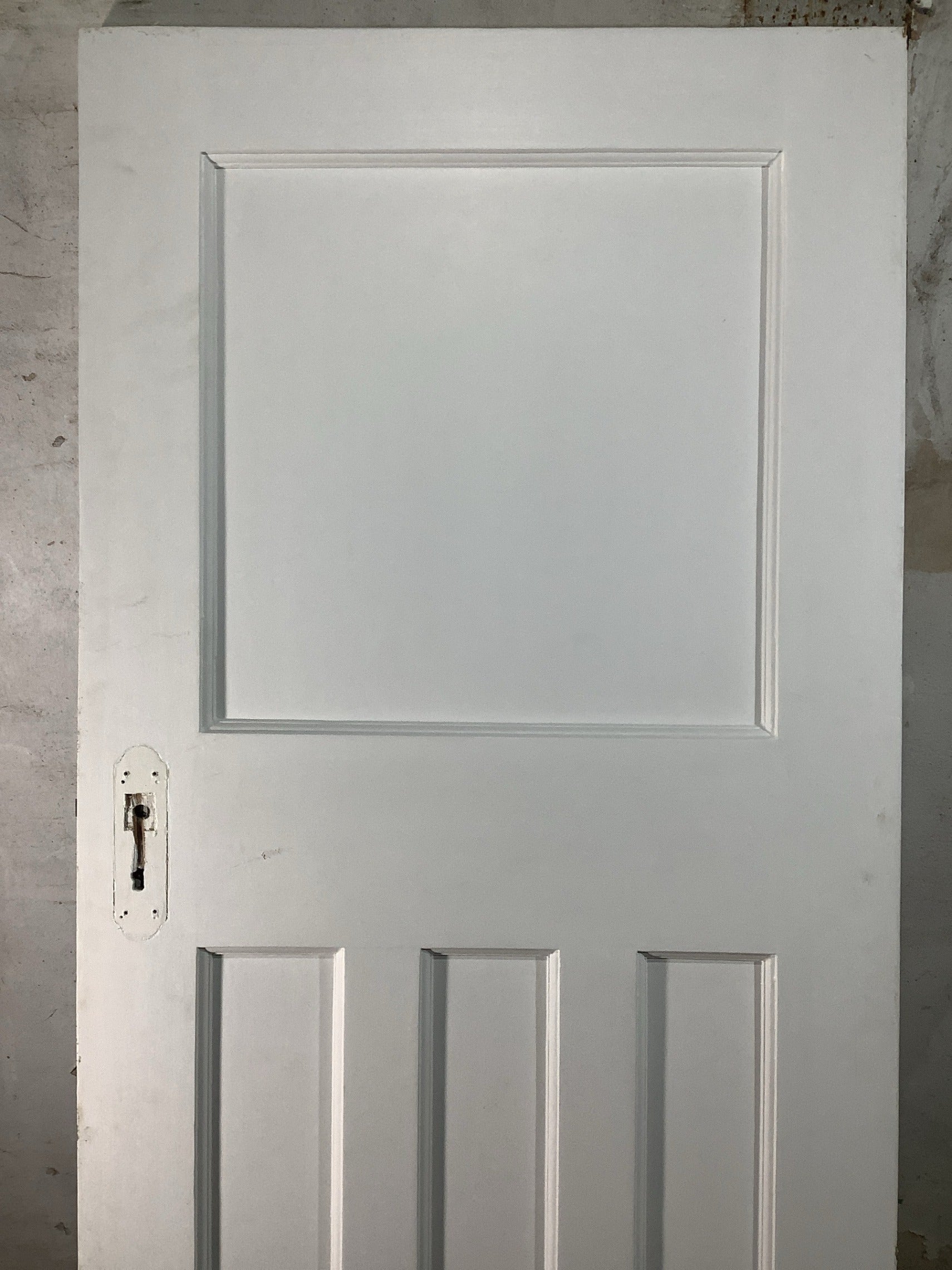 8th Pic 1930s Internal Painted  Pitch Pine Reclaimed Door