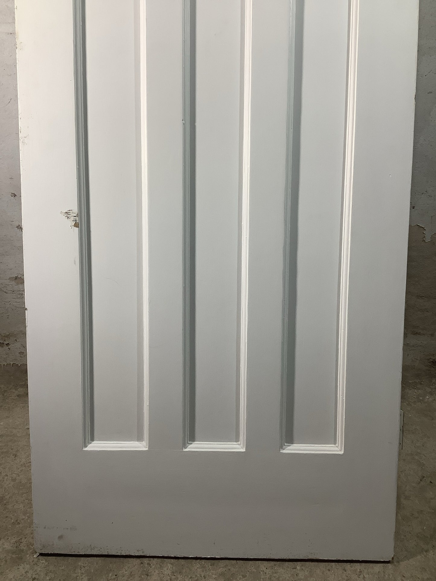 9th Pic 1930s Internal Painted  Pitch Pine Reclaimed Door