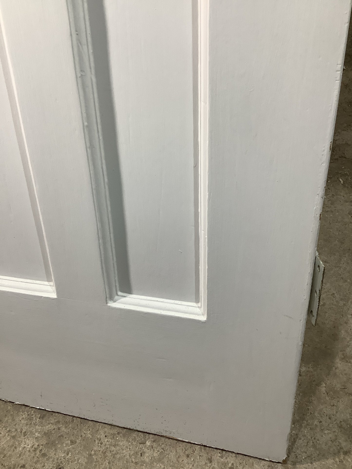 11th Pic 1930s Internal Painted  Pitch Pine Reclaimed Door