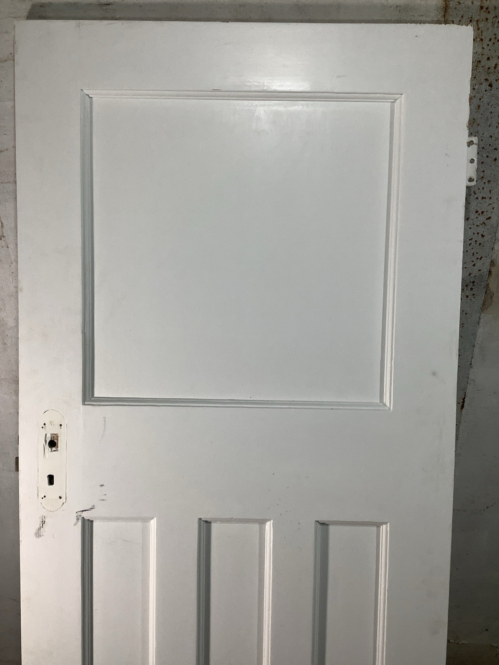 8th Pic 1930s Internal Painted  Pitch Pine Reclaimed Door