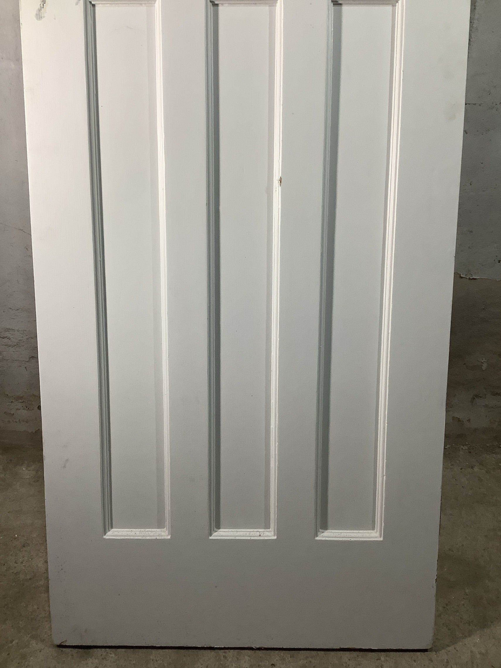 9th Pic 1930s Internal Painted  Pitch Pine Reclaimed Door