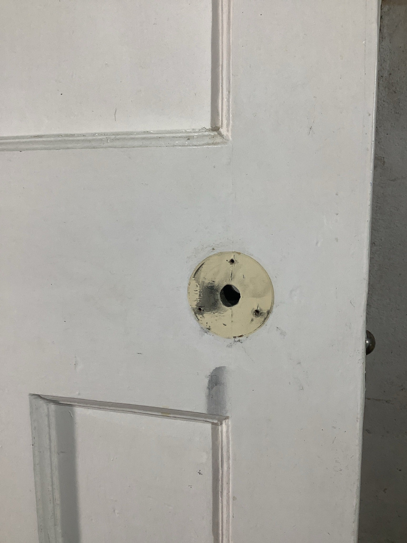 5th Pic 1930s Internal Painted  Pitch Pine Reclaimed Door