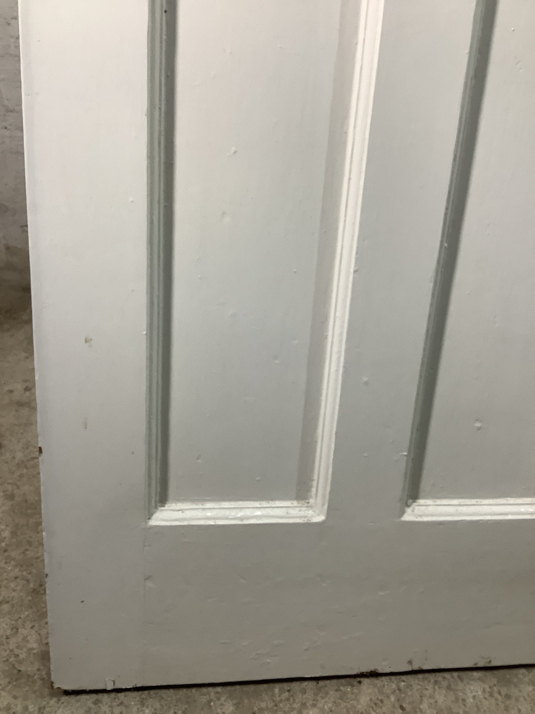 6th Pic 1930s Internal Painted  Pitch Pine Reclaimed Door