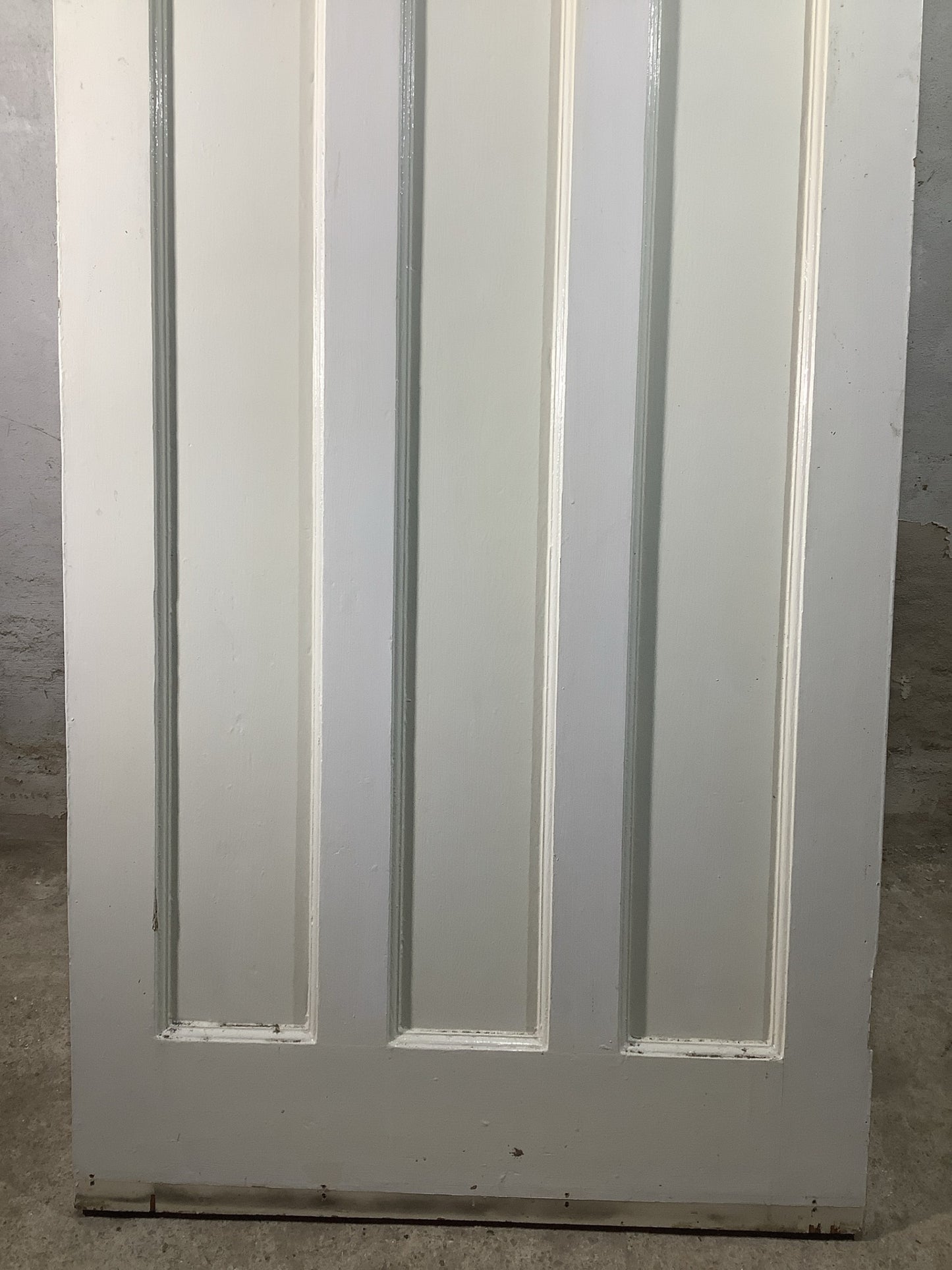 9th Pic 1930s Internal Painted  Pitch Pine Reclaimed Door