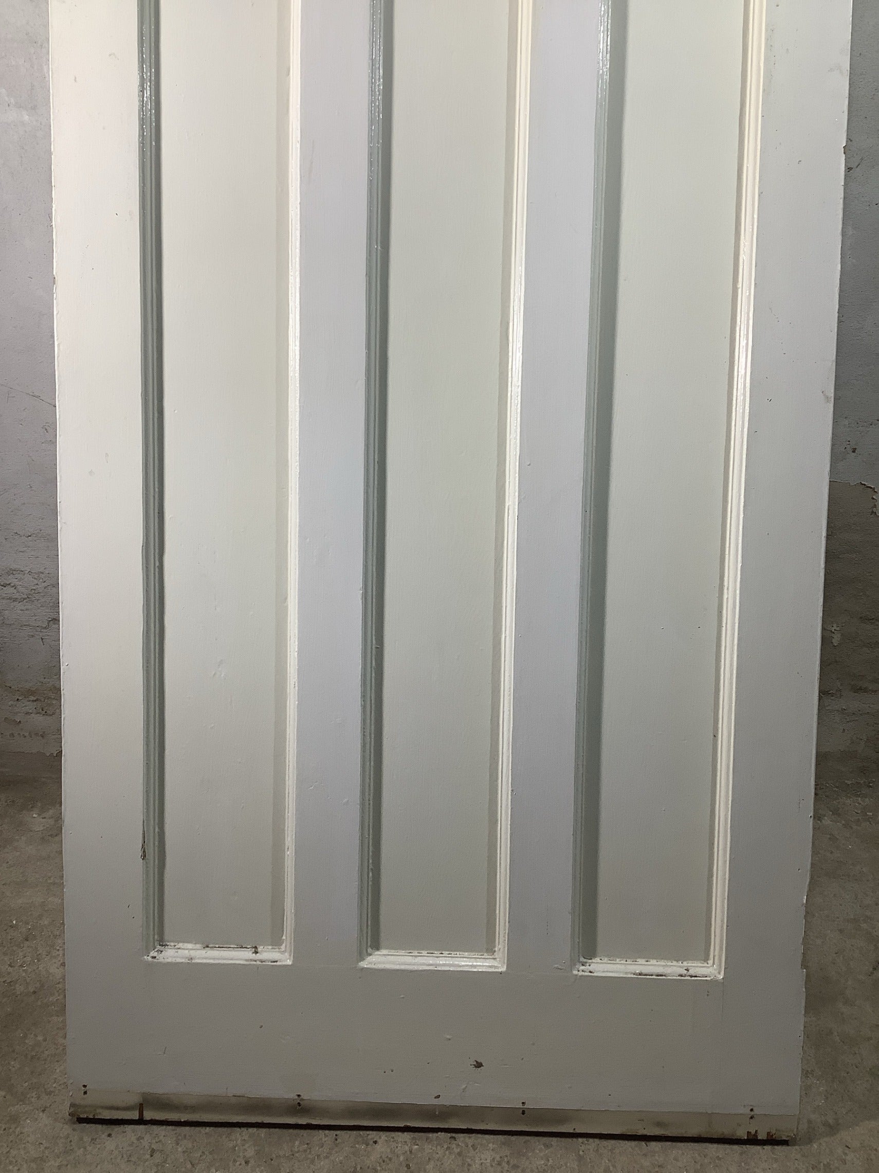 9th Pic 1930s Internal Painted  Pitch Pine Reclaimed Door