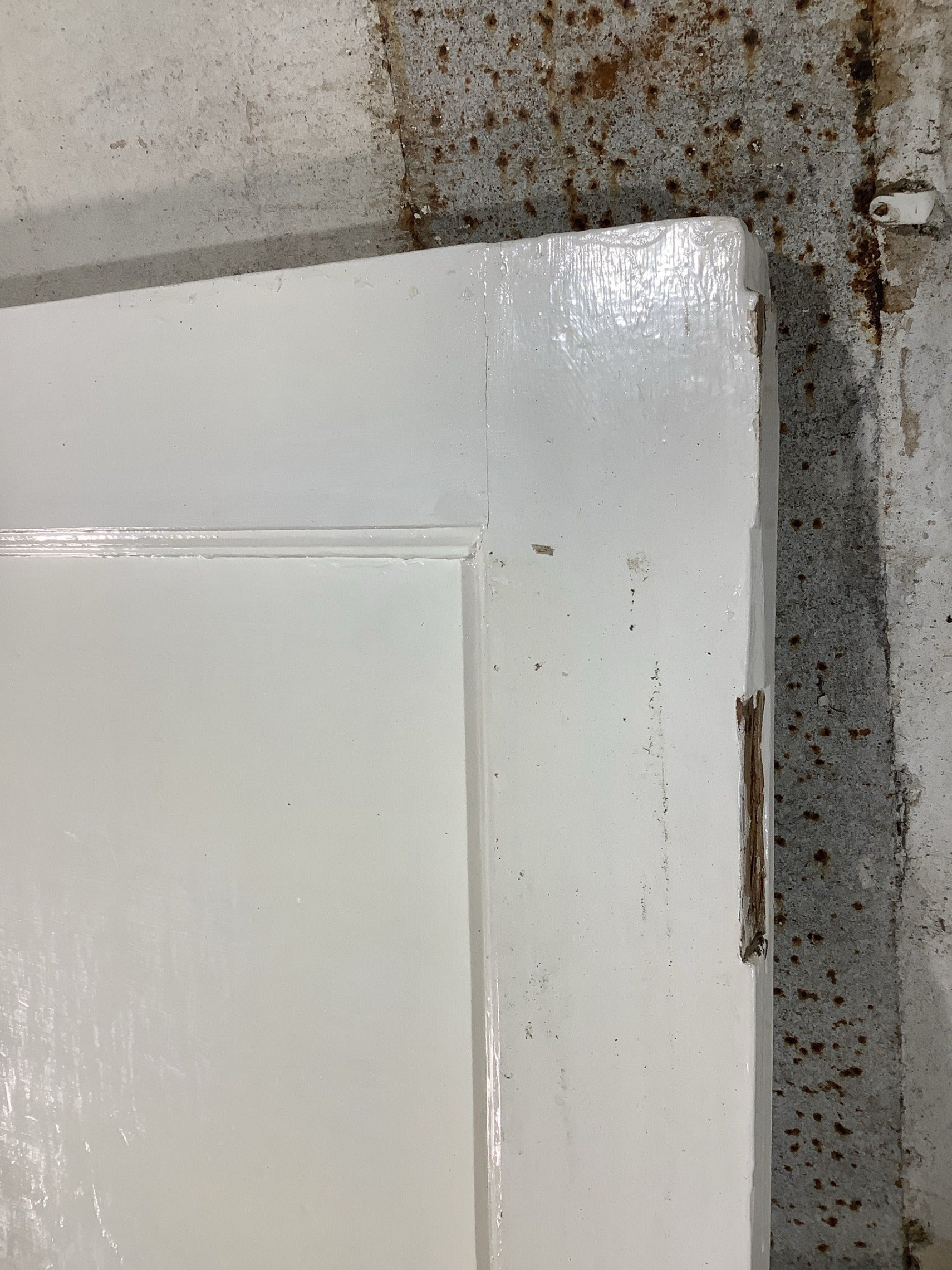 11th Pic 1930s Internal Painted  Pitch Pine Reclaimed Door