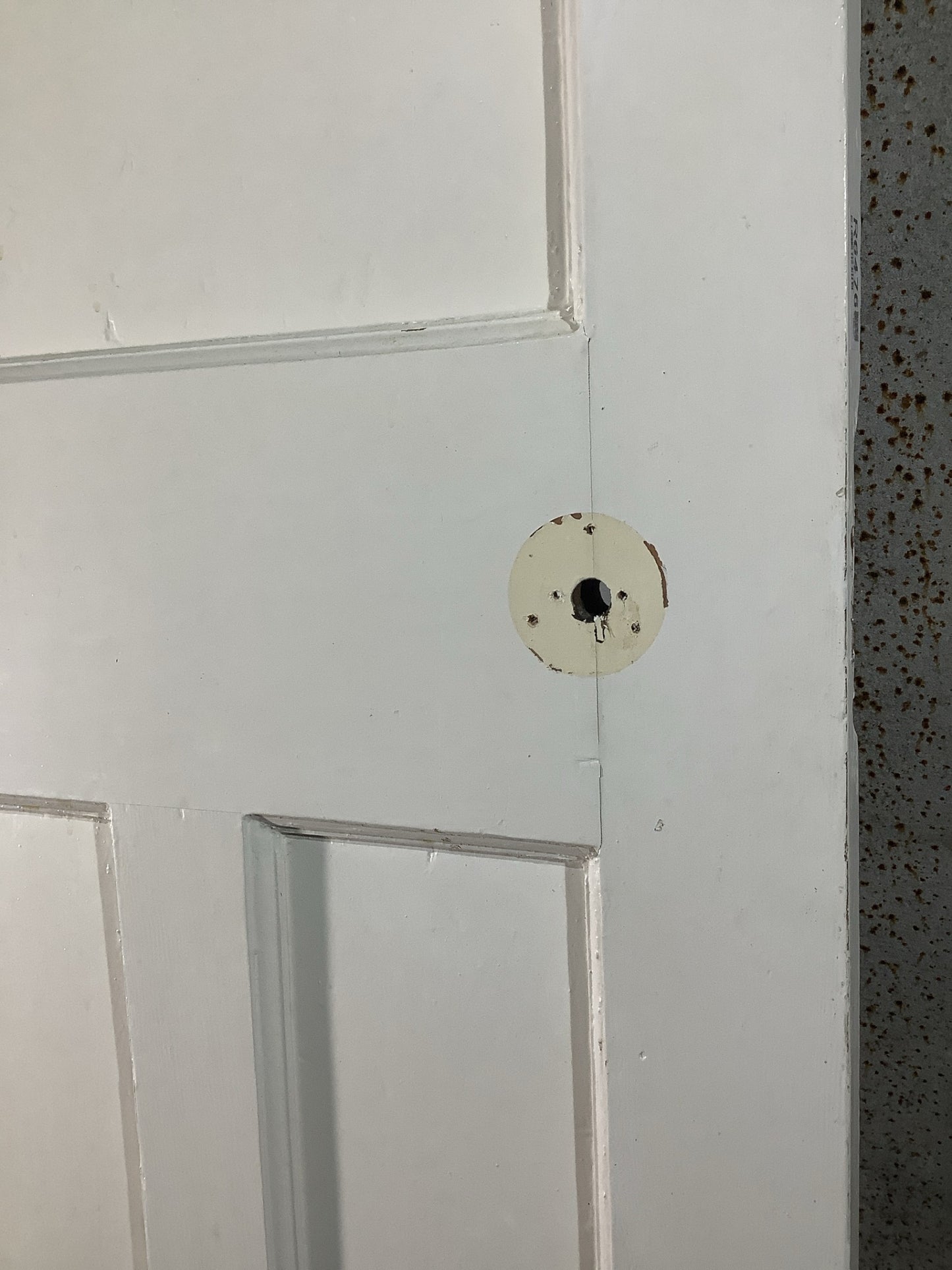 6th Pic 1930s Internal Painted  Pitch Pine Reclaimed Door