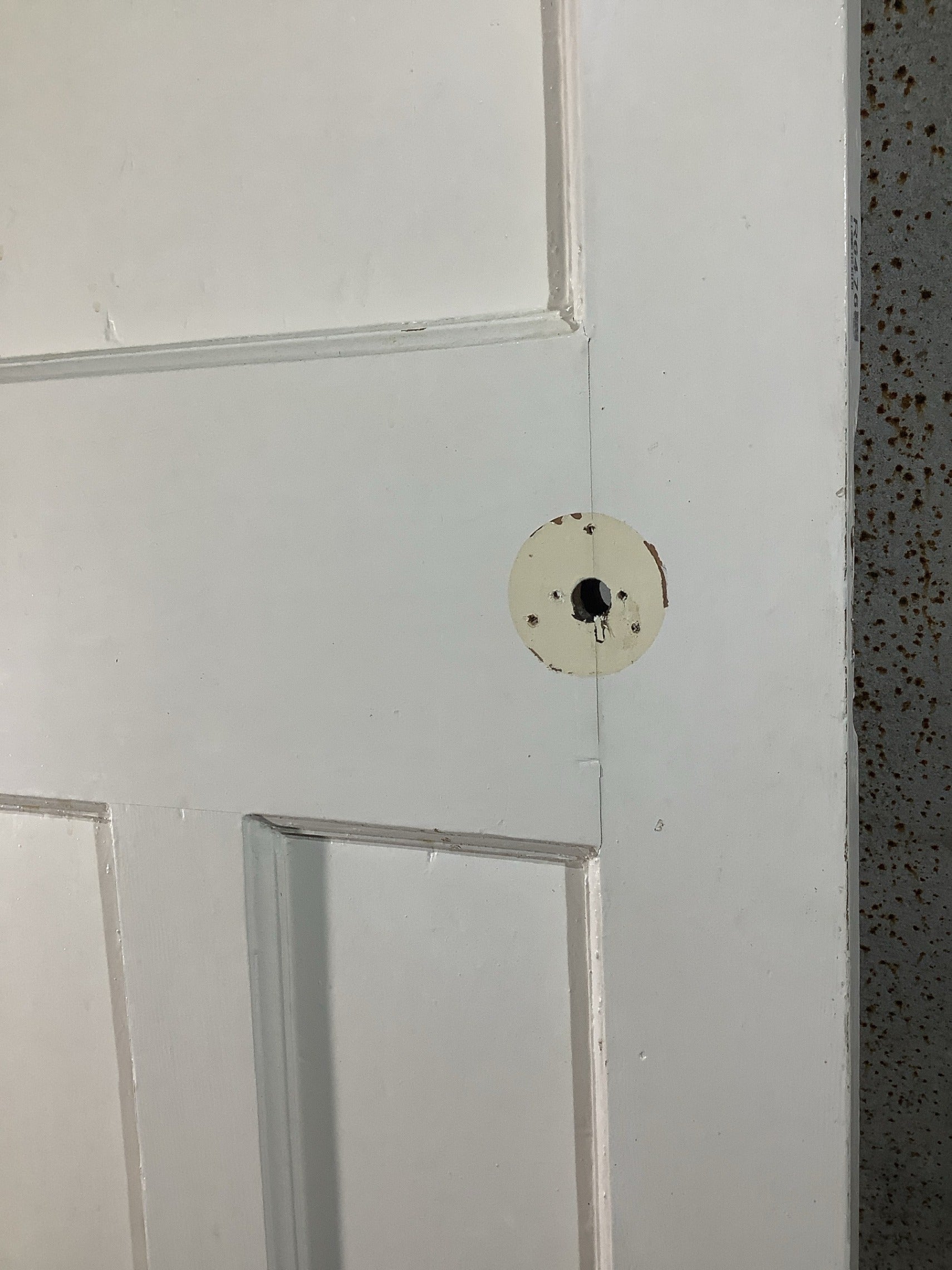 6th Pic 1930s Internal Painted  Pitch Pine Reclaimed Door