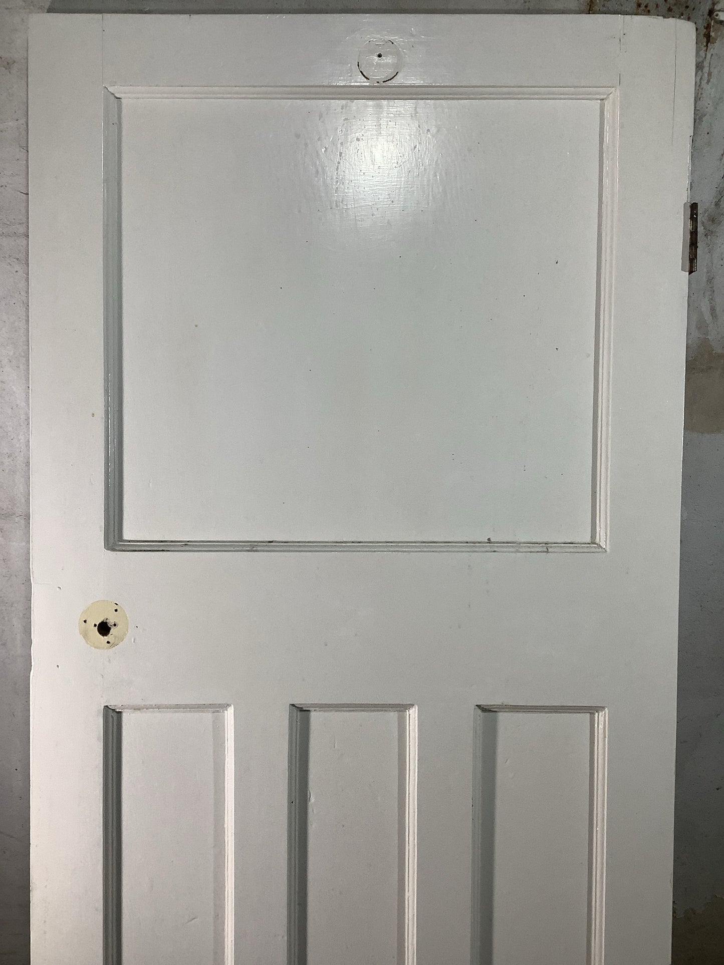 8th Pic 1930s Internal Painted  Pitch Pine Reclaimed Door