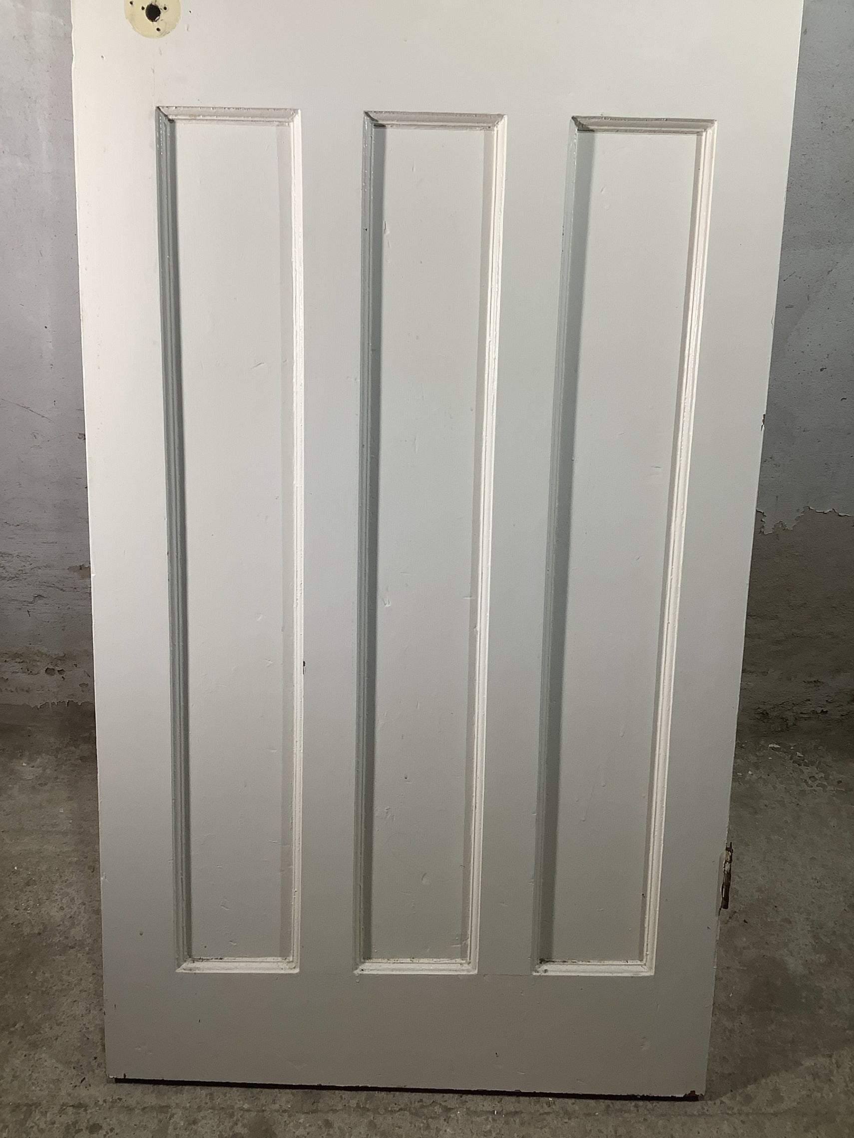 9th Pic 1930s Internal Painted  Pitch Pine Reclaimed Door