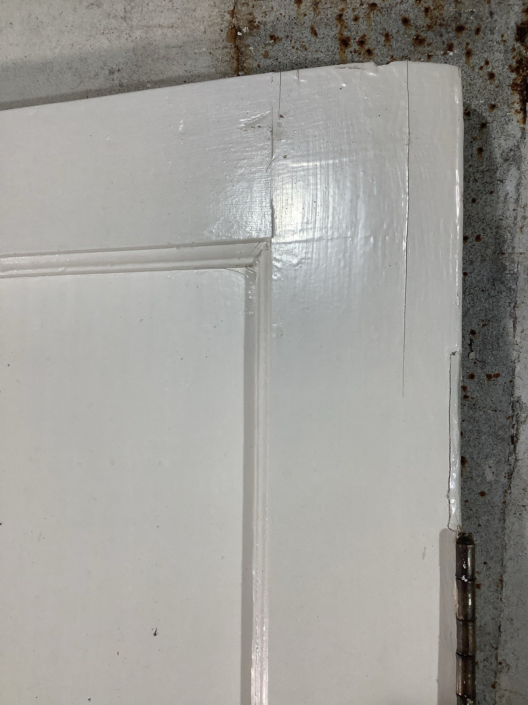 11th Pic 1930s Internal Painted  Pitch Pine Reclaimed Door