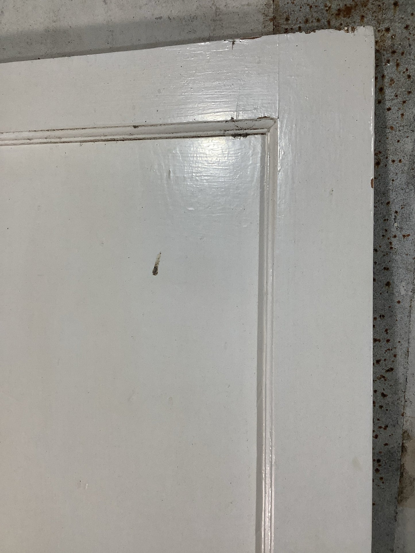 4th Pic 1930s Internal Painted  Pitch Pine Reclaimed Door