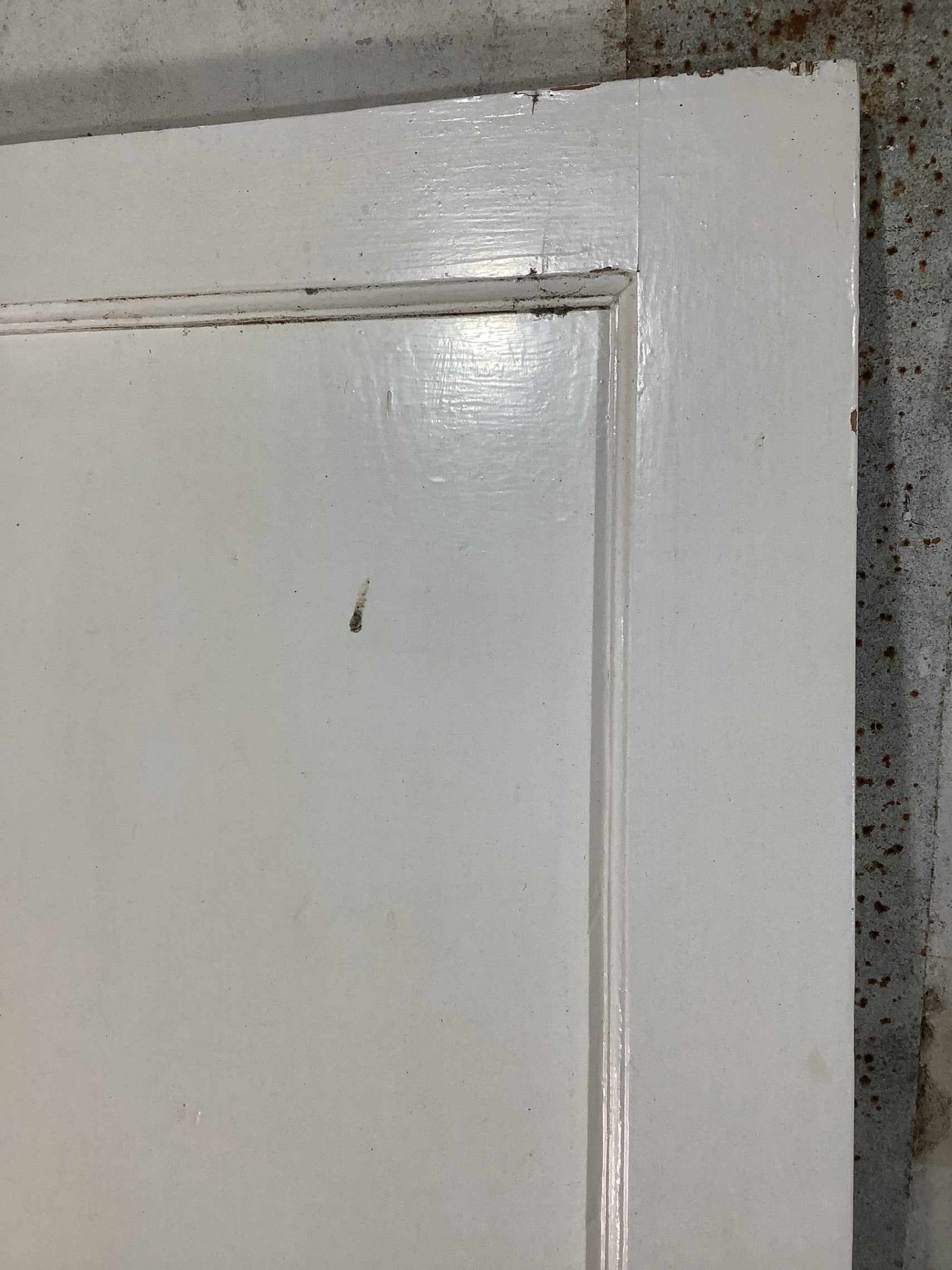 4th Pic 1930s Internal Painted  Pitch Pine Reclaimed Door