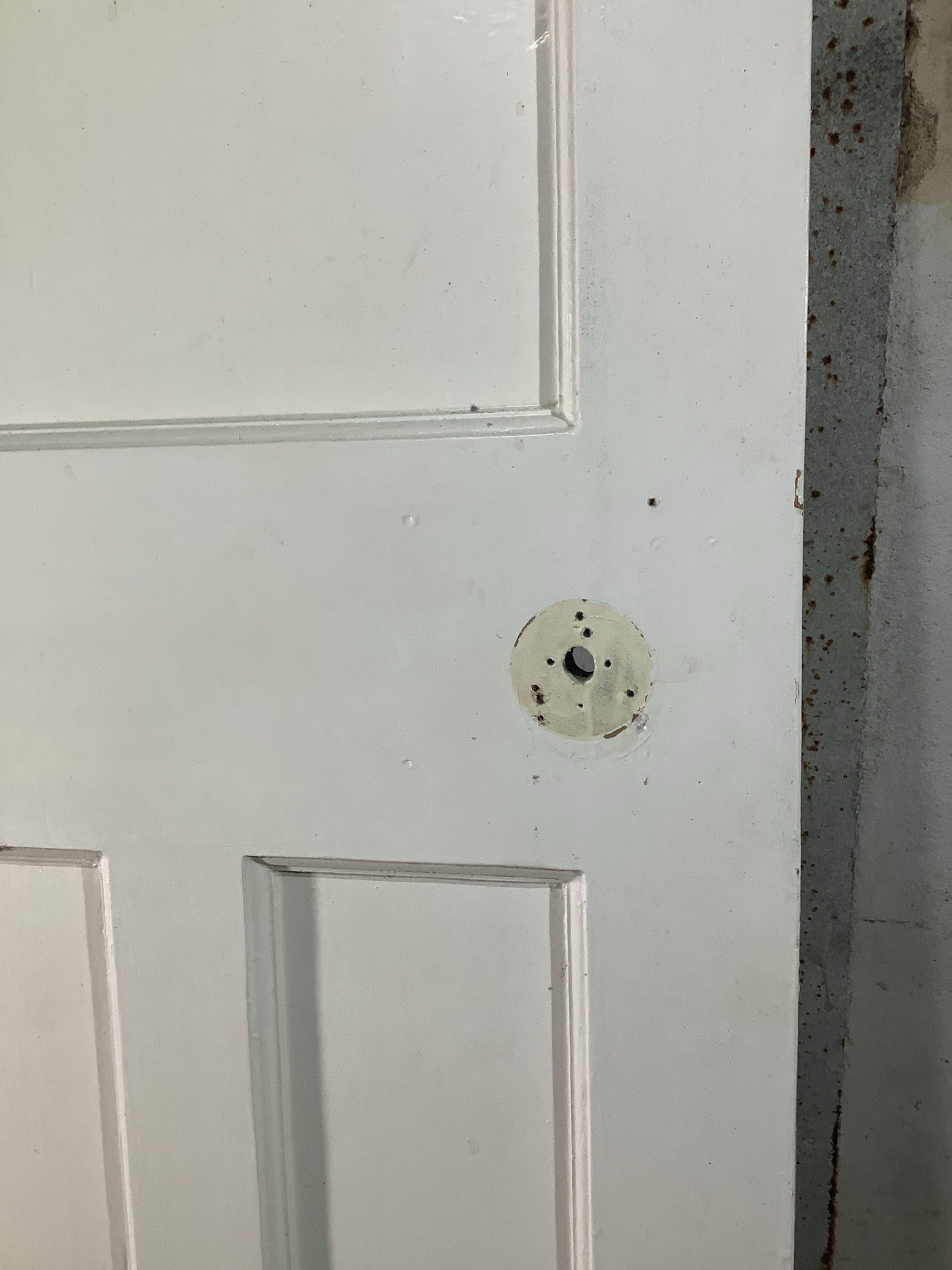 5th Pic 1930s Internal Painted  Pitch Pine Reclaimed Door