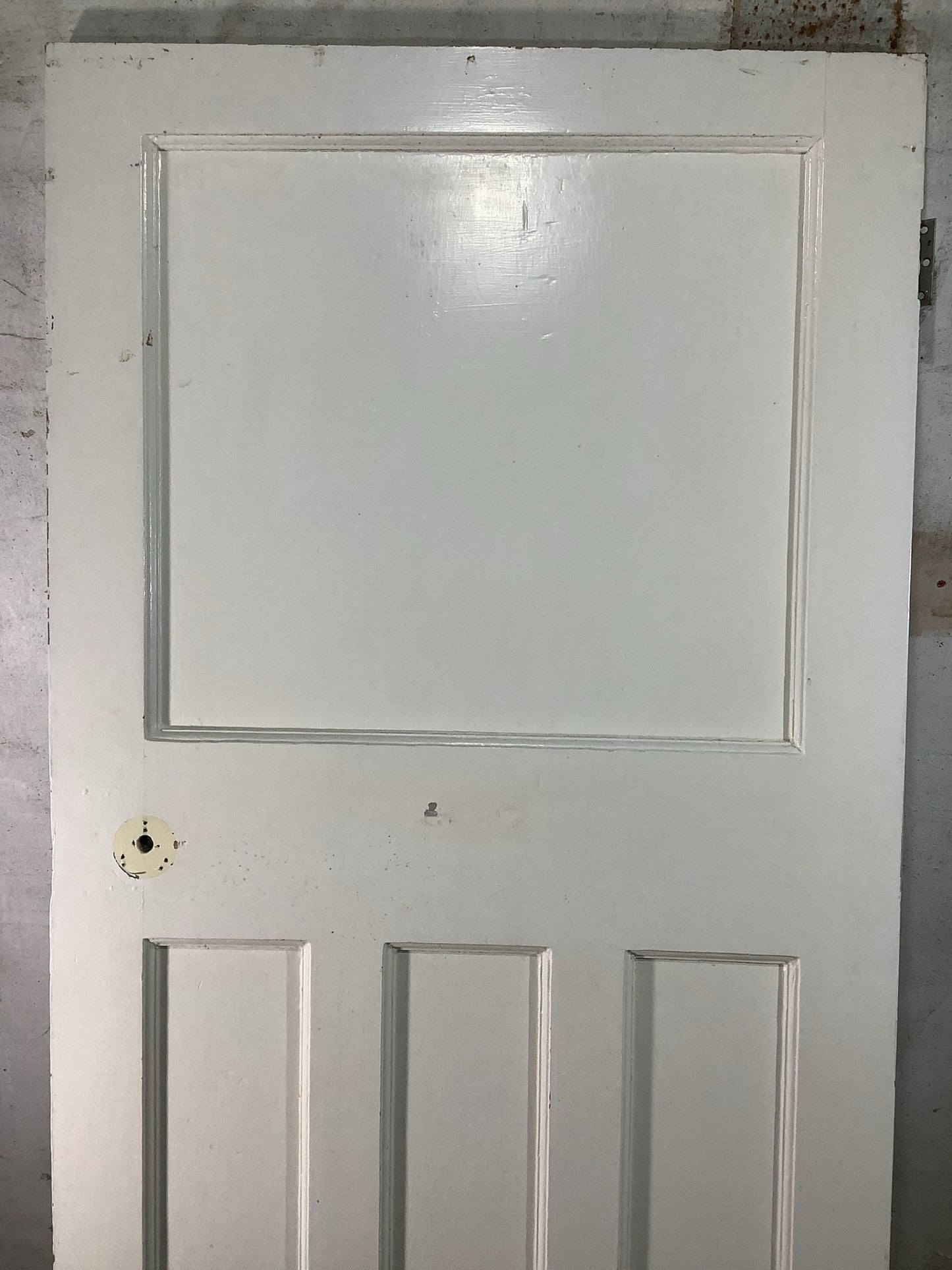 8th Pic 1930s Internal Painted  Pitch Pine Reclaimed Door