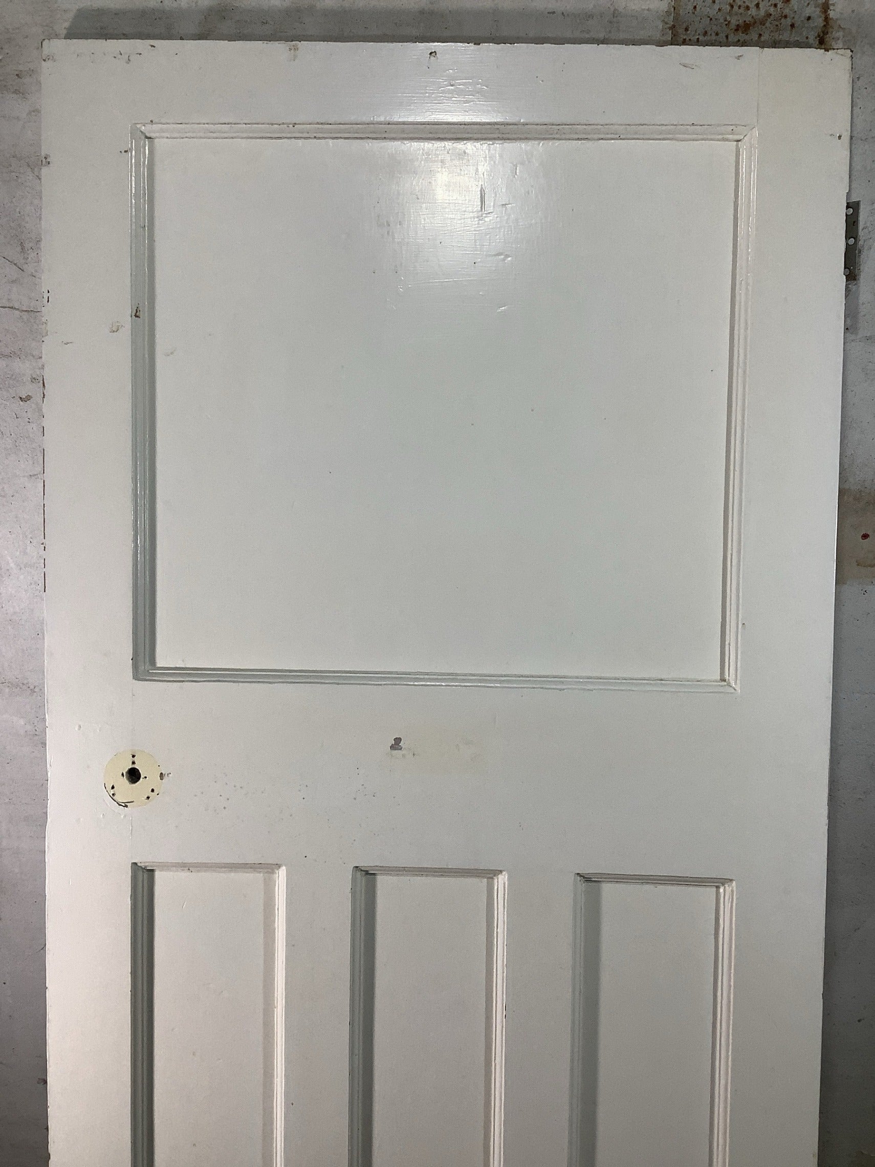 8th Pic 1930s Internal Painted  Pitch Pine Reclaimed Door