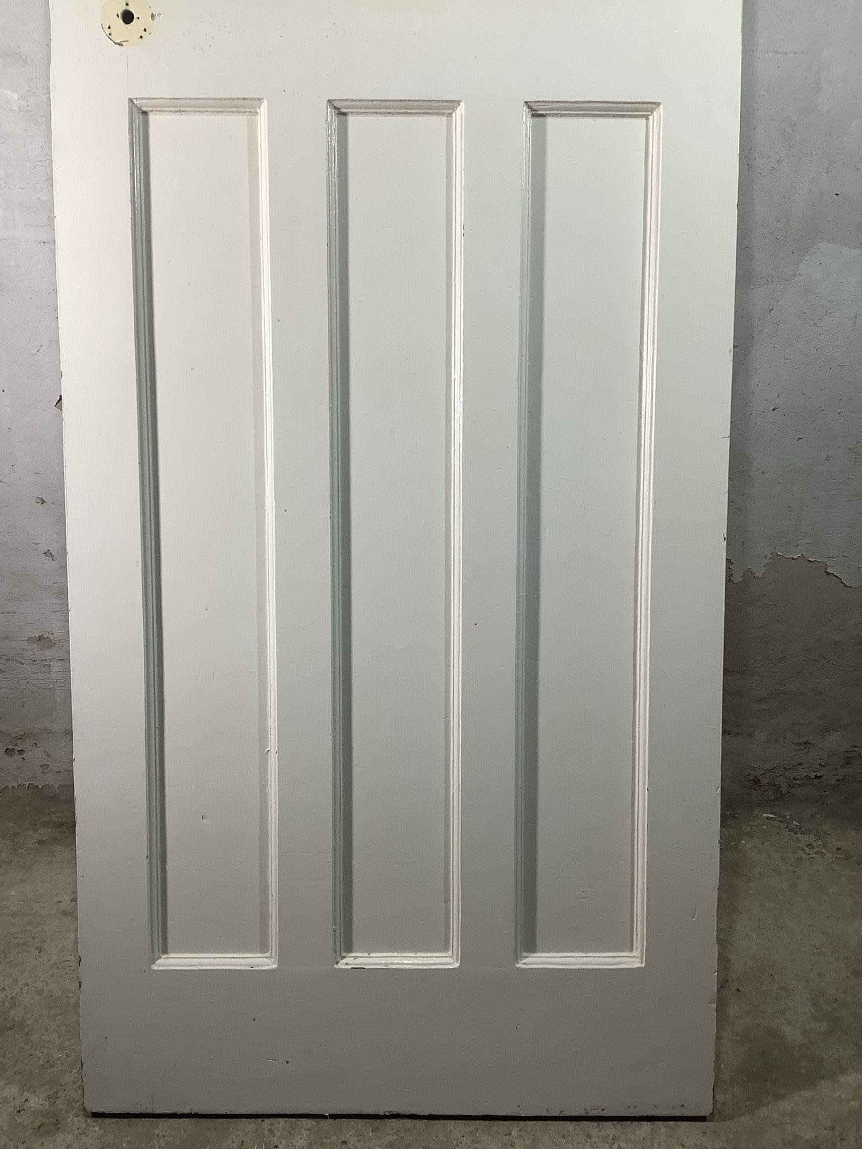 9th Pic 1930s Internal Painted  Pitch Pine Reclaimed Door