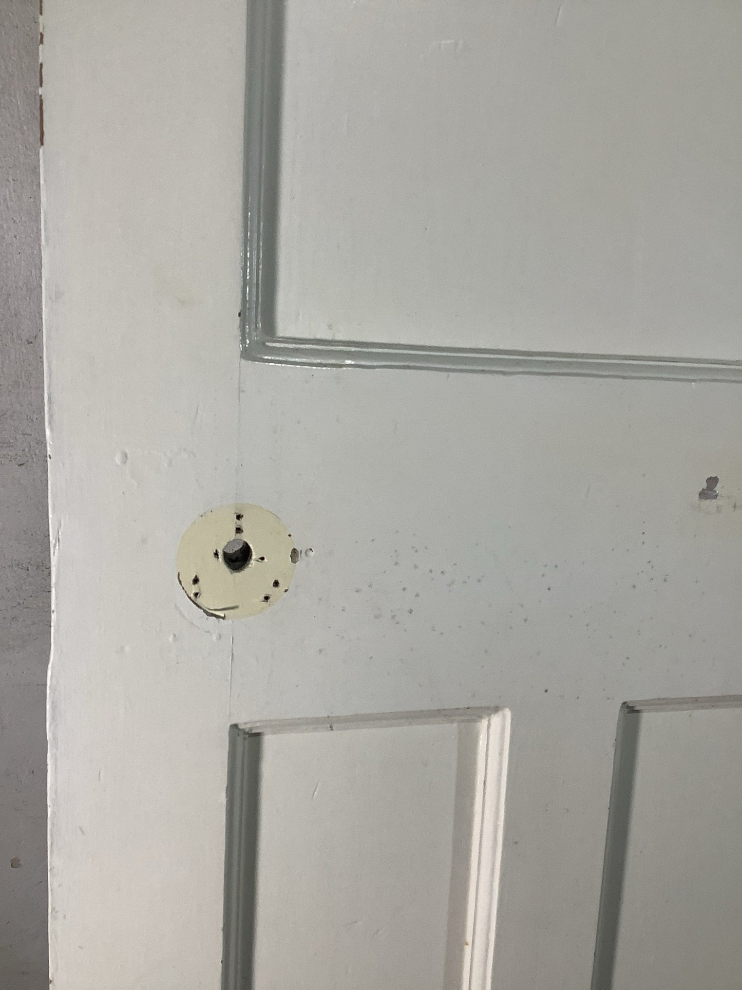 10th Pic 1930s Internal Painted  Pitch Pine Reclaimed Door