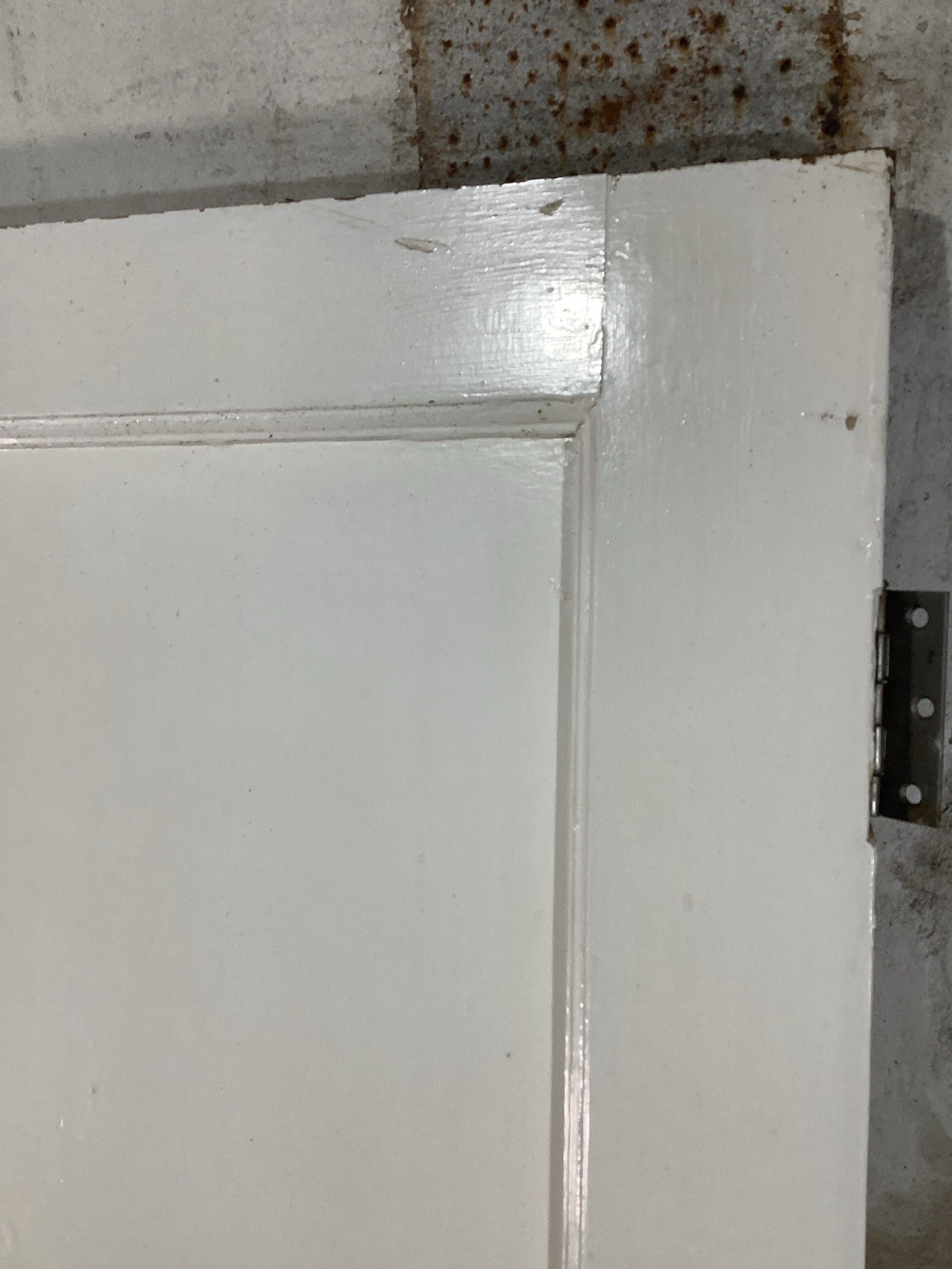 11th Pic 1930s Internal Painted  Pitch Pine Reclaimed Door