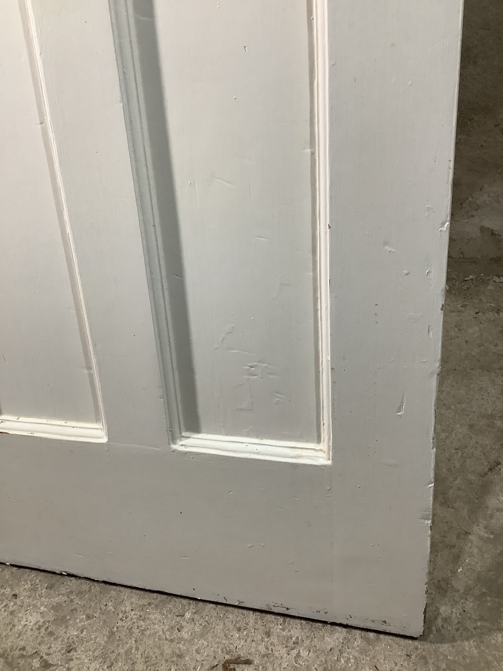 12th Pic 1930s Internal Painted  Pitch Pine Reclaimed Door