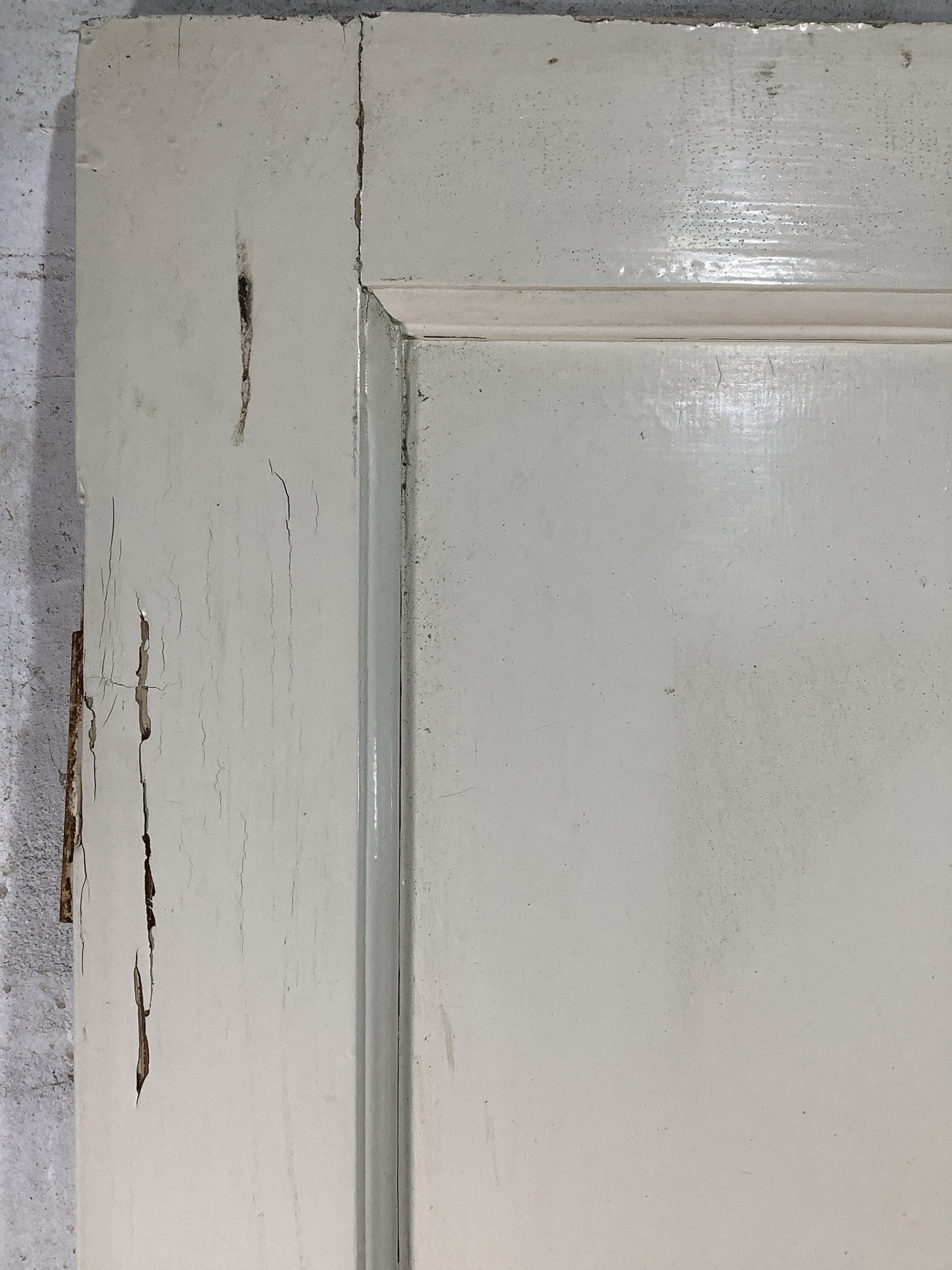 5th Pic 1930s Internal Painted  Pitch Pine Reclaimed Door