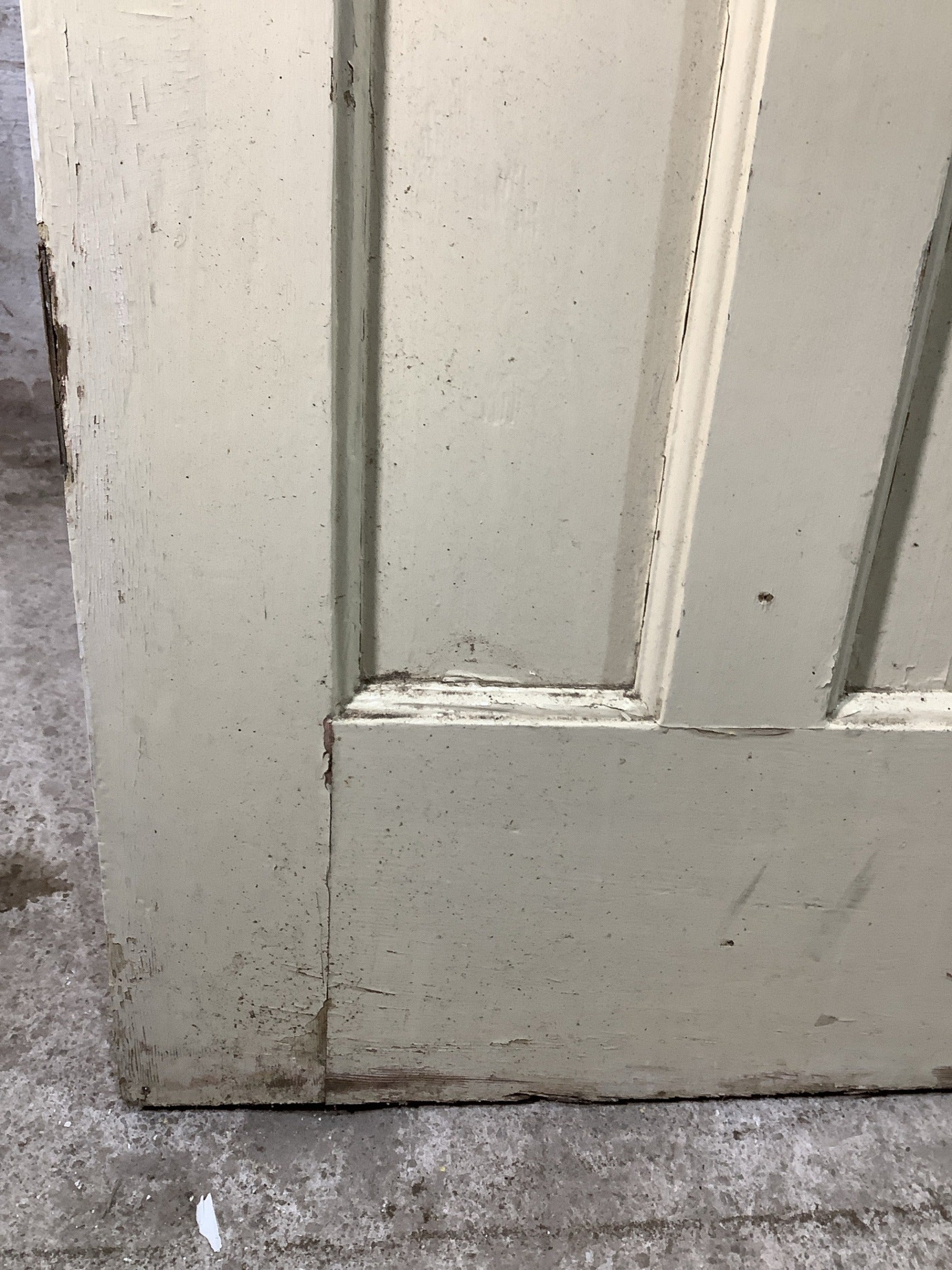 6th Pic 1930s Internal Painted  Pitch Pine Reclaimed Door