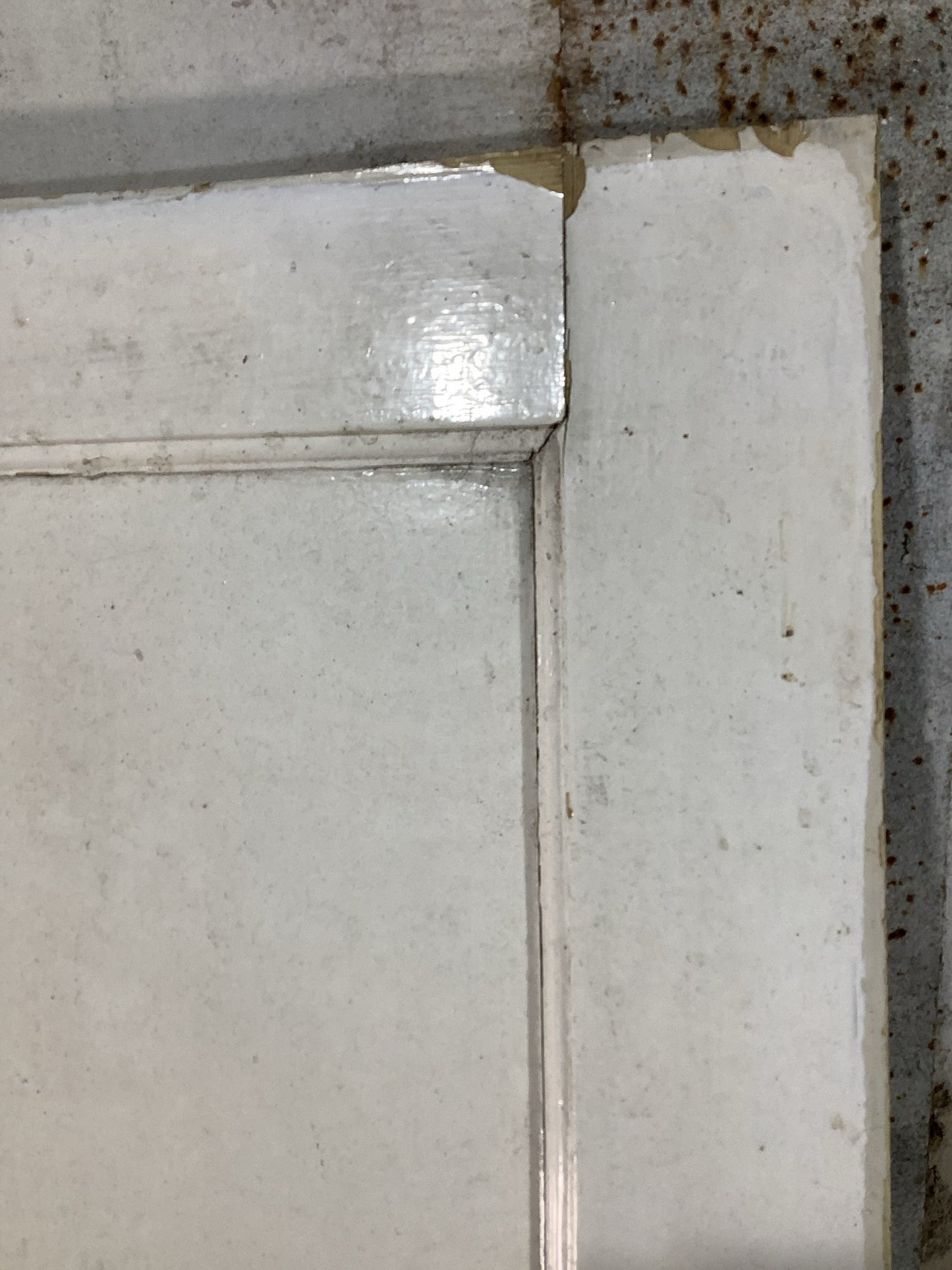 11th Pic 1930s Internal Painted  Pitch Pine Reclaimed Door