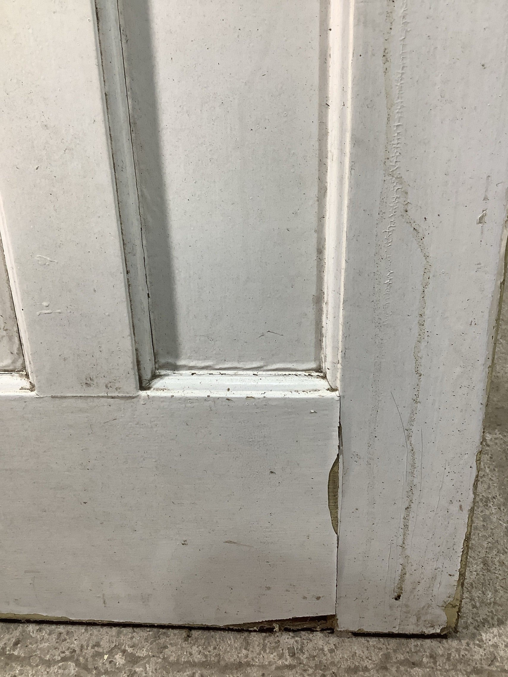 12th Pic 1930s Internal Painted  Pitch Pine Reclaimed Door